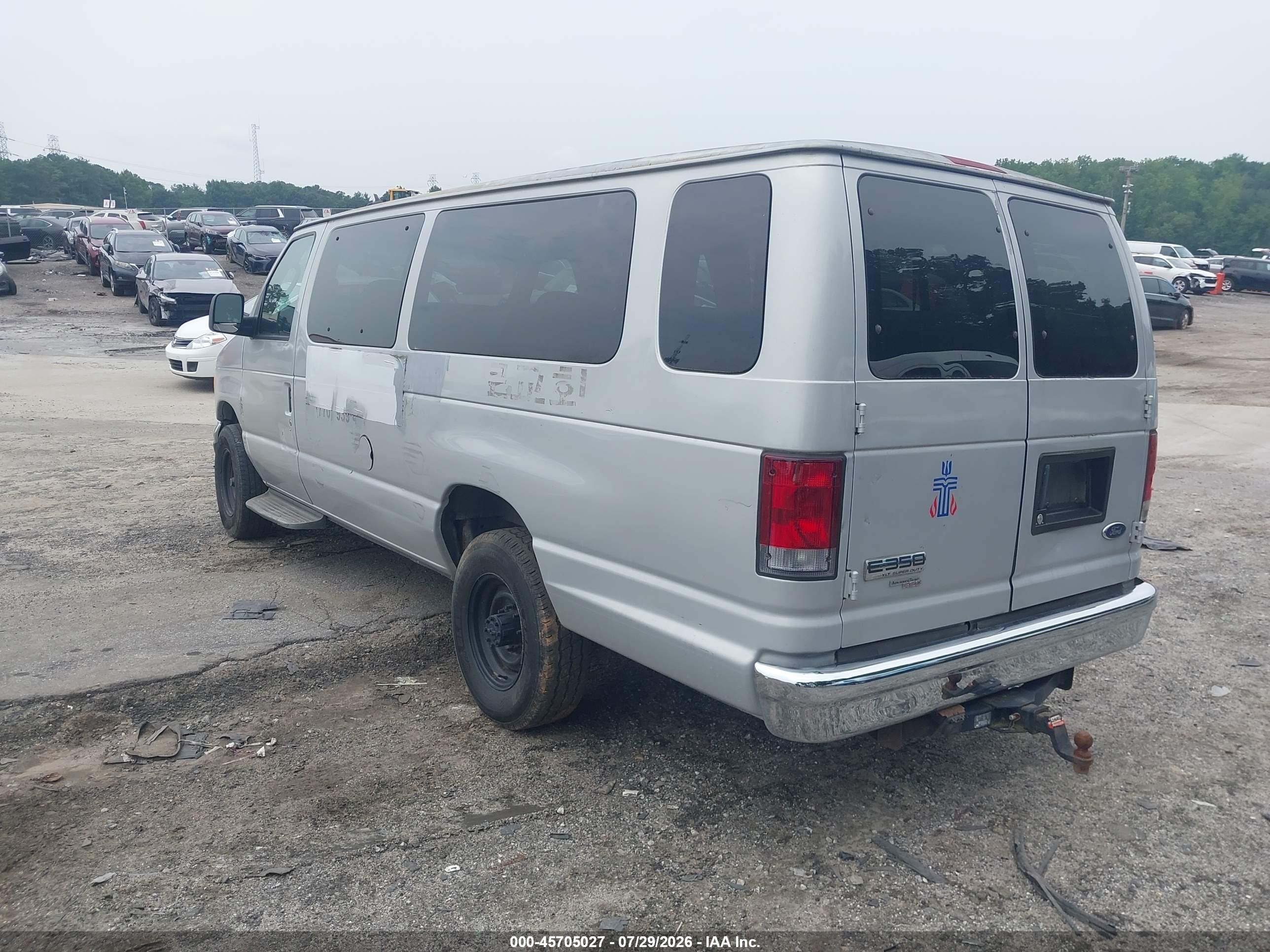 2006 Ford E-350 Super Duty Xl/xlt Gray vin: 1FBSS31L56DA77627