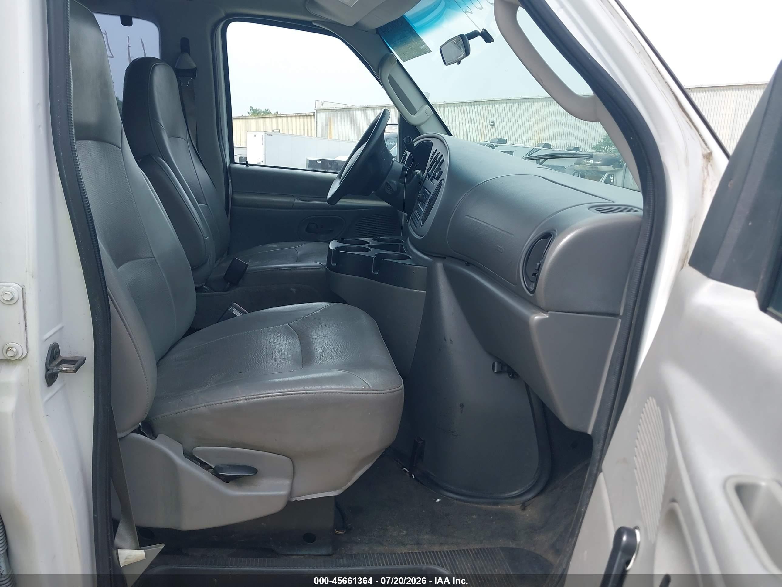 2006 Ford E-350 Super Duty Xl/xlt White vin: 1FBSS31L66DB28925