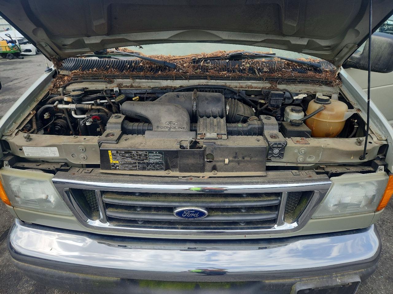 2004 Ford E-350 Super Duty Cream vin: 1FBSS31L74HB07653