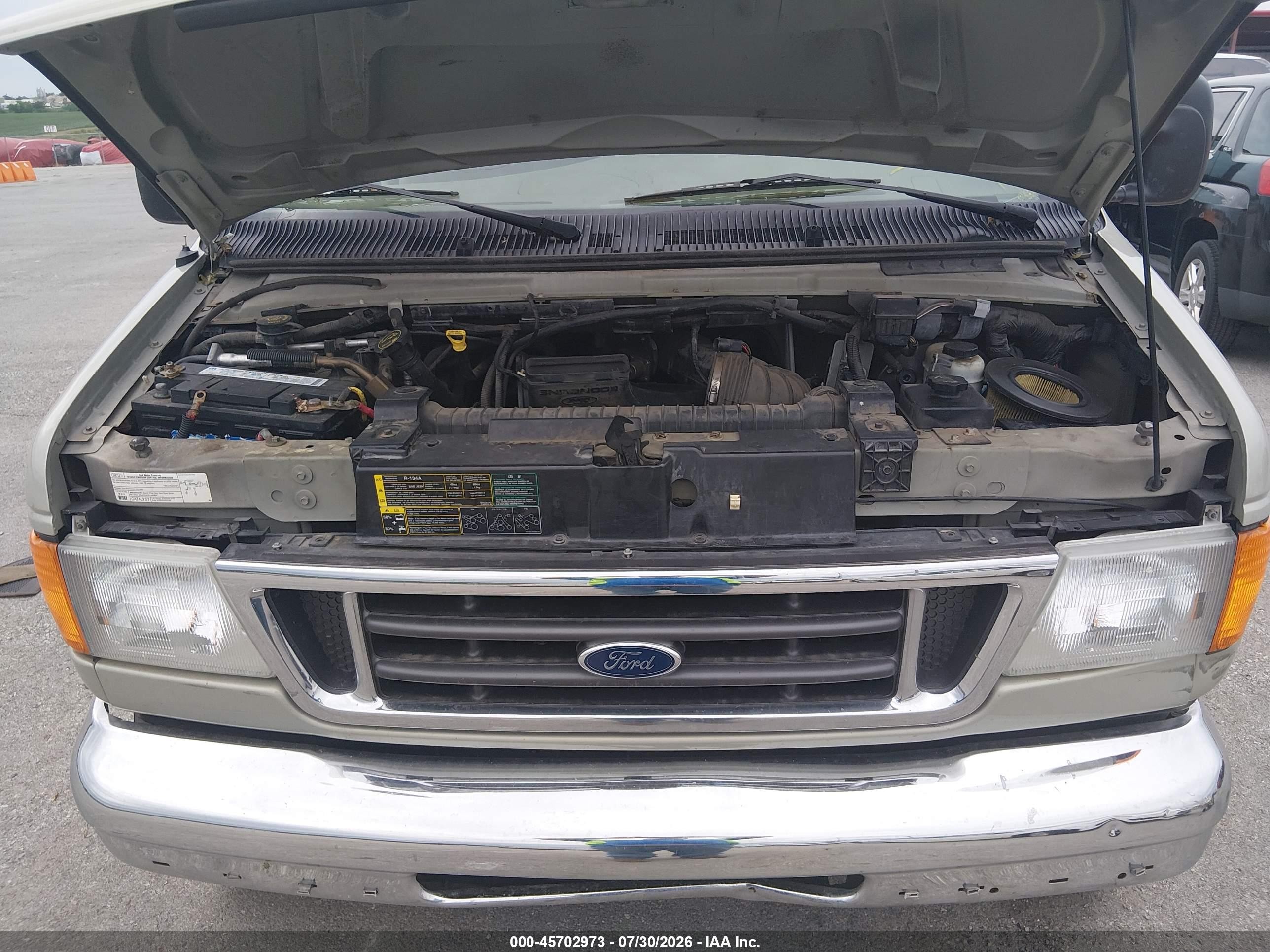 2005 Ford E-350 Super Duty Xl/xlt Gray vin: 1FBSS31L75HA98194