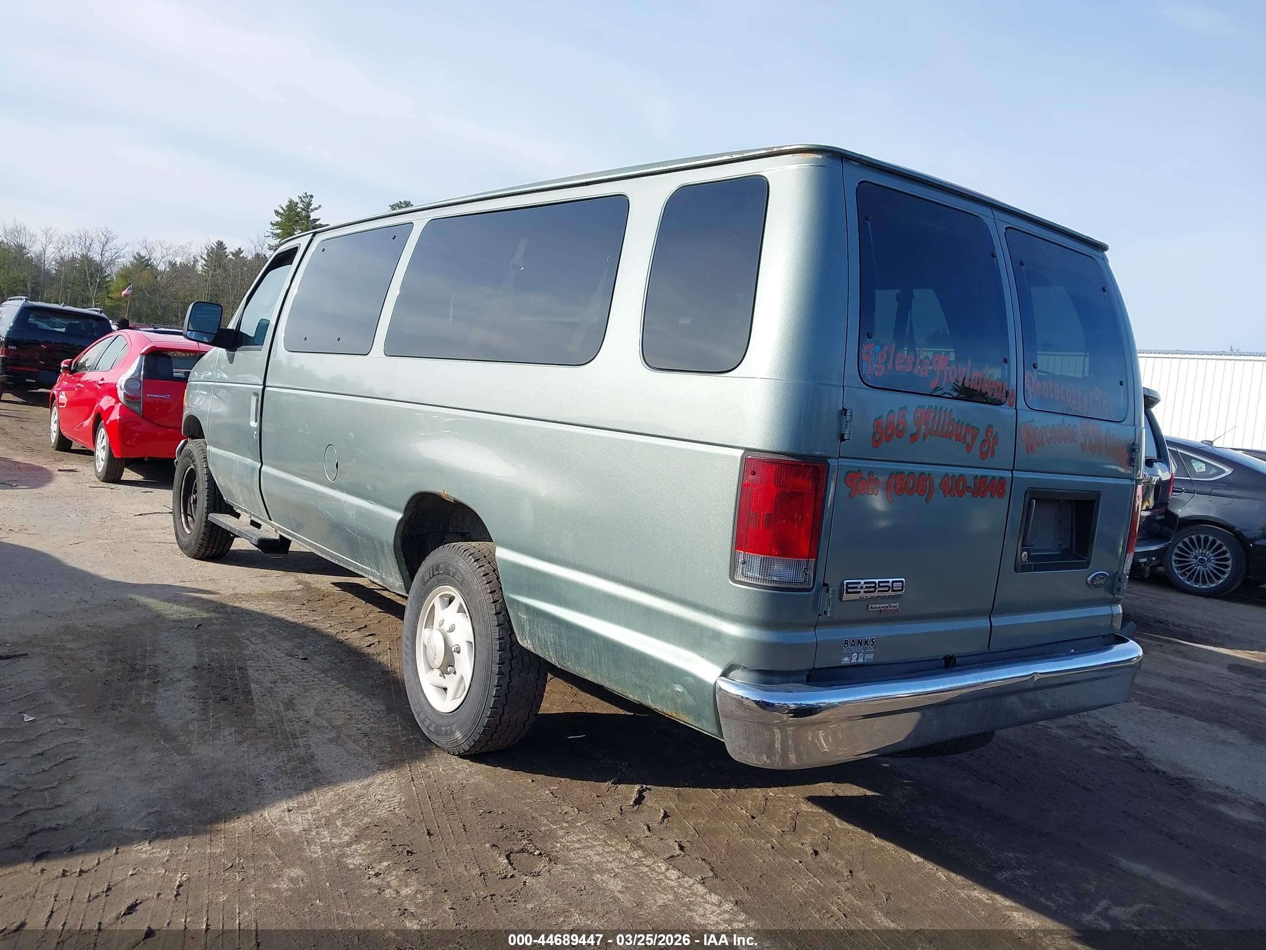 2006 Ford E-350 Super Duty Xl/xlt Green vin: 1FBSS31L76DA76740