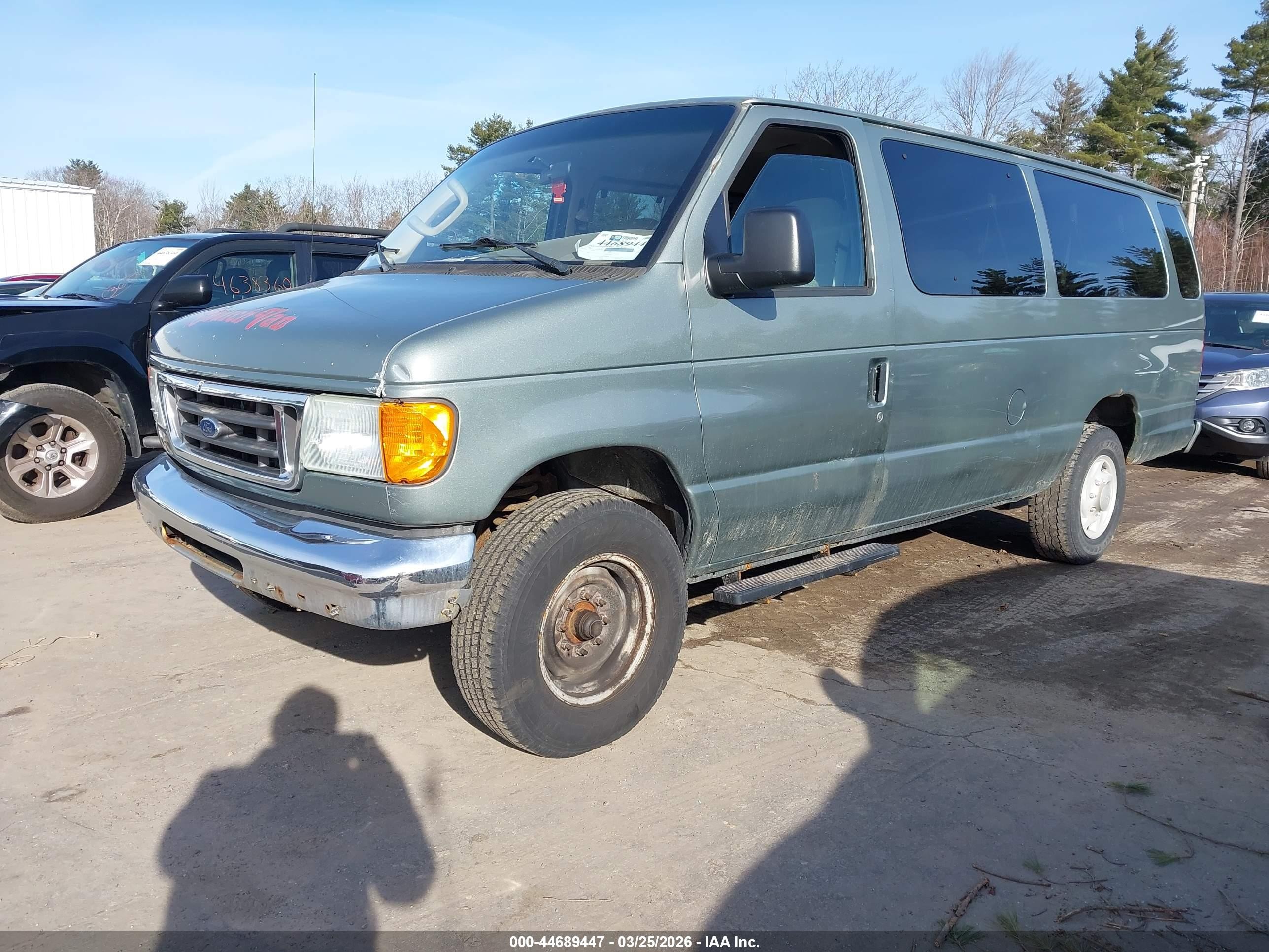 2006 Ford E-350 Super Duty Xl/xlt Green vin: 1FBSS31L76DA76740