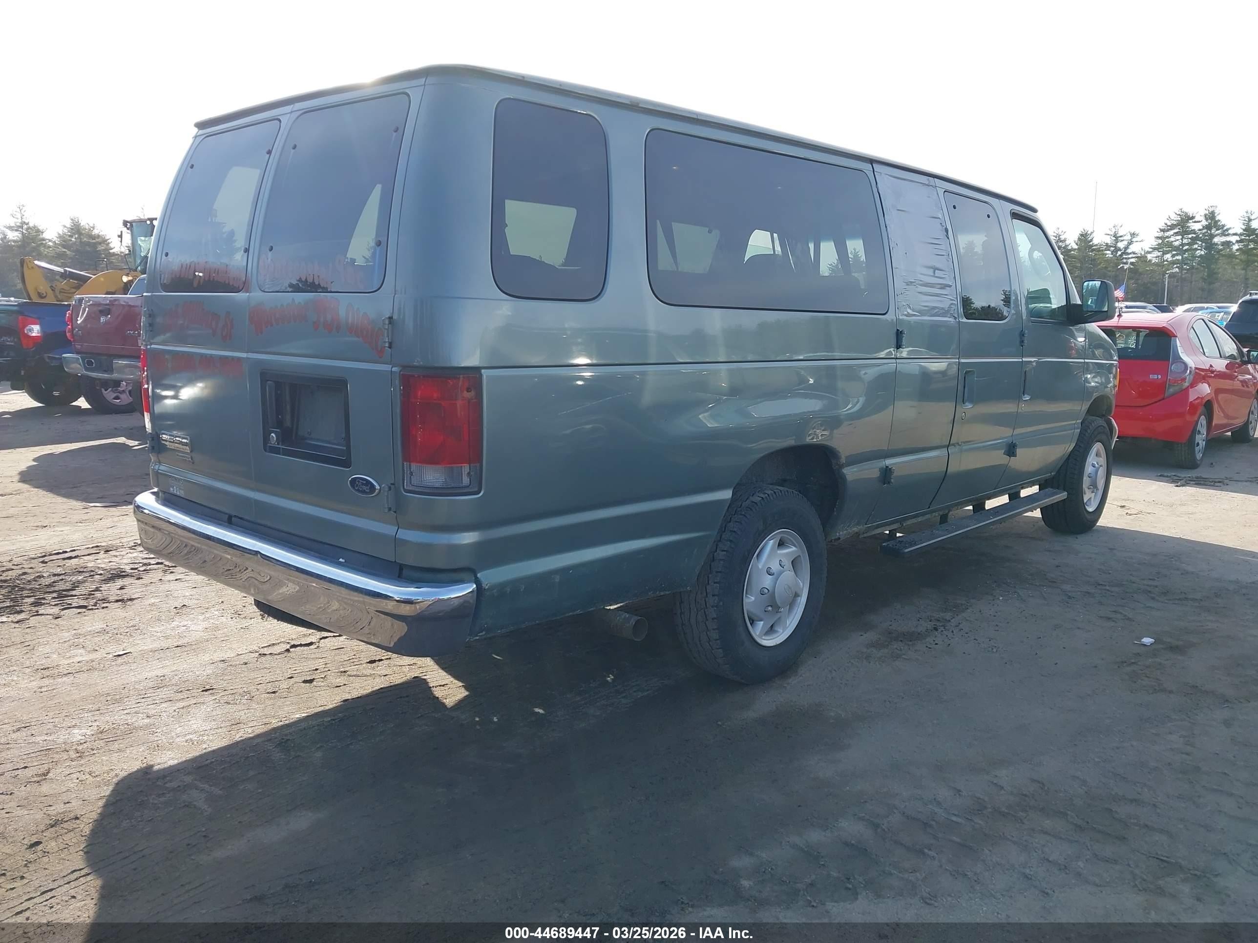 2006 Ford E-350 Super Duty Xl/xlt Green vin: 1FBSS31L76DA76740