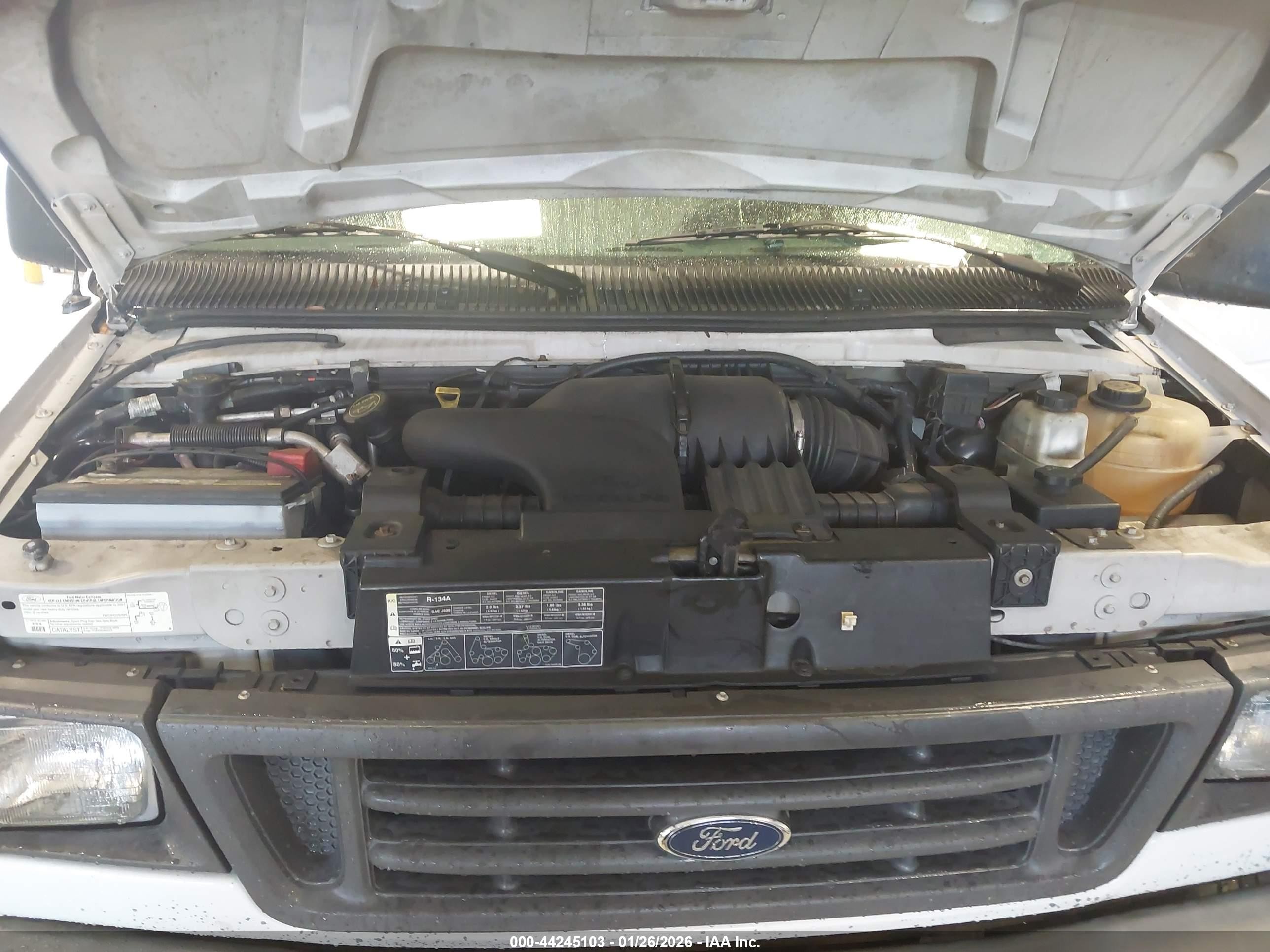 2007 Ford E-350 Super Duty Xl/xlt White vin: 1FBSS31L77DB48649