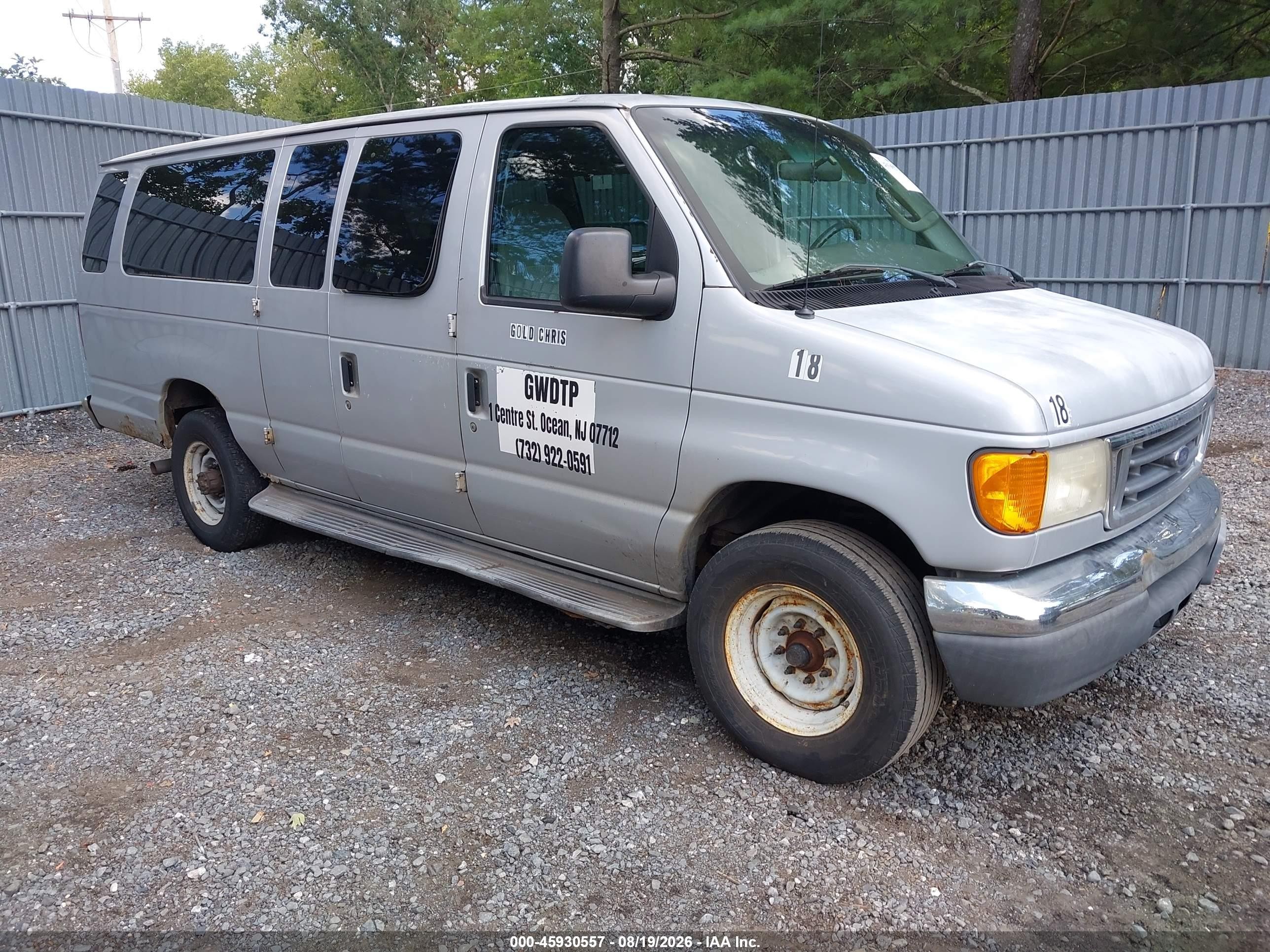 2006 Ford E-350 Super Duty Xl/xlt Gray vin: 1FBSS31L86HB08474