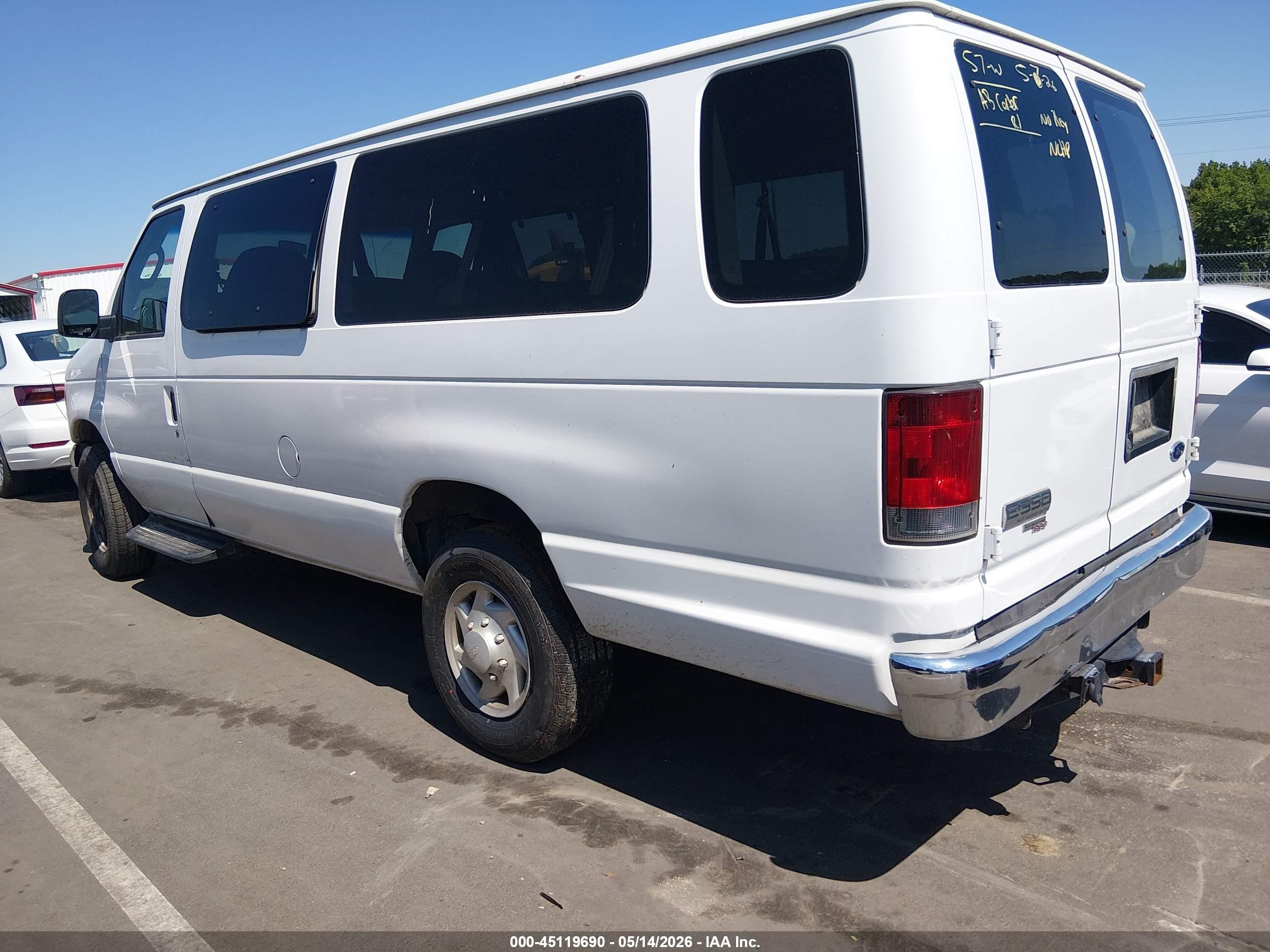 2006 Ford E-350 Super Duty Xl/xlt White vin: 1FBSS31L96DB36565