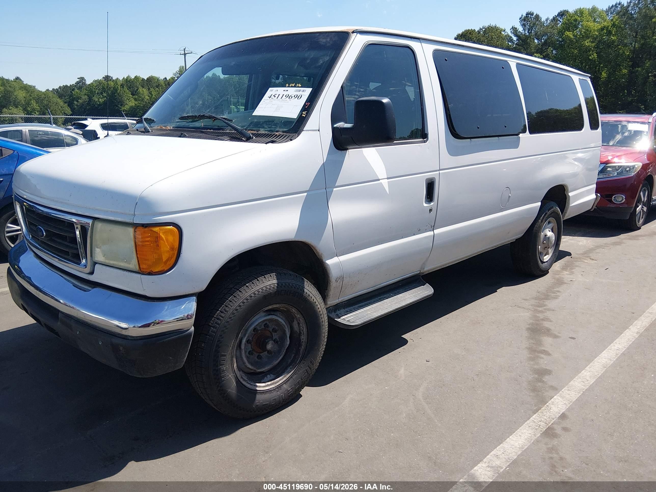 2006 Ford E-350 Super Duty Xl/xlt White vin: 1FBSS31L96DB36565
