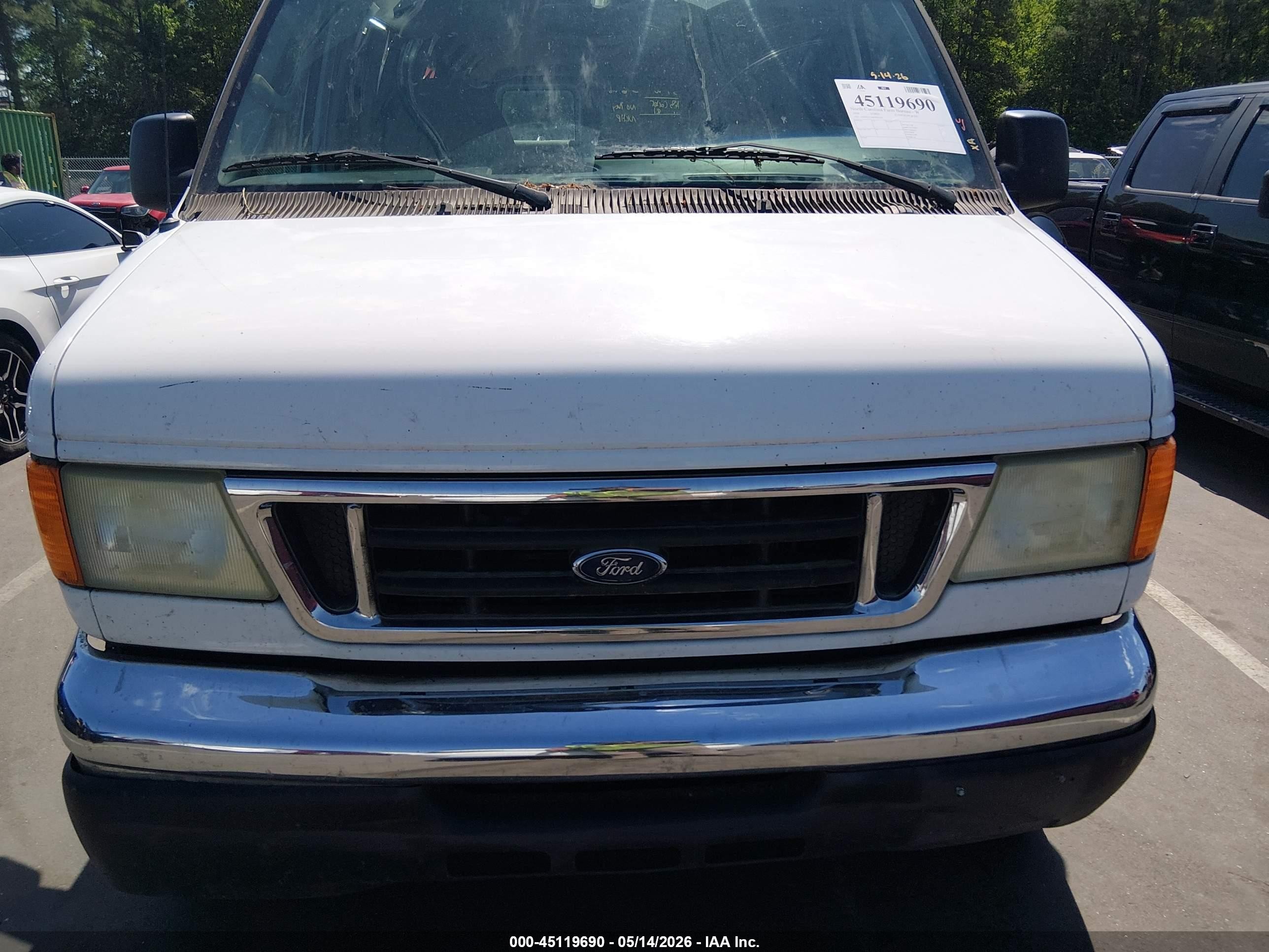 2006 Ford E-350 Super Duty Xl/xlt White vin: 1FBSS31L96DB36565