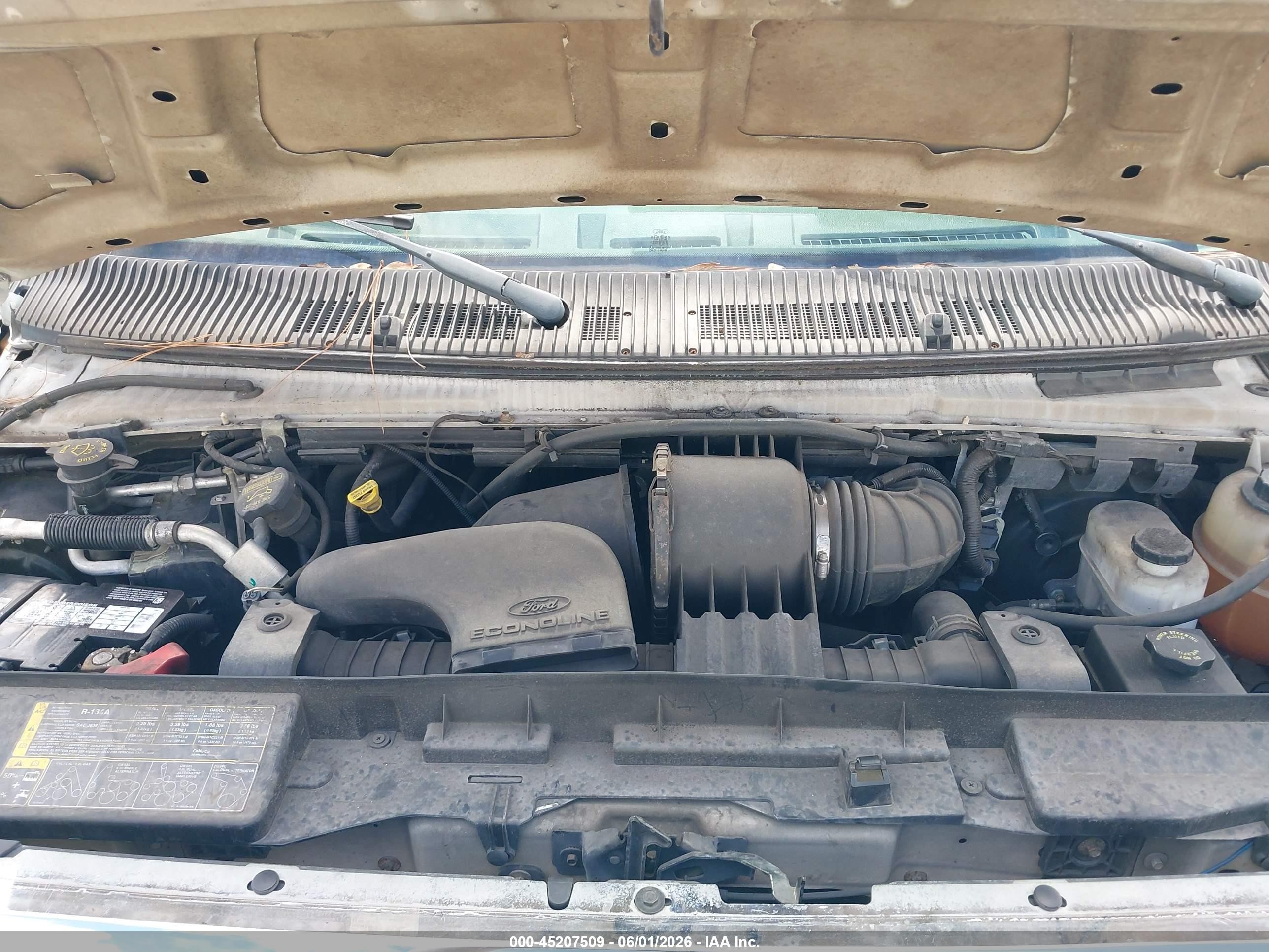 2009 Ford E-350 Super Duty Xl/xlt White vin: 1FBSS31LX9DA55692
