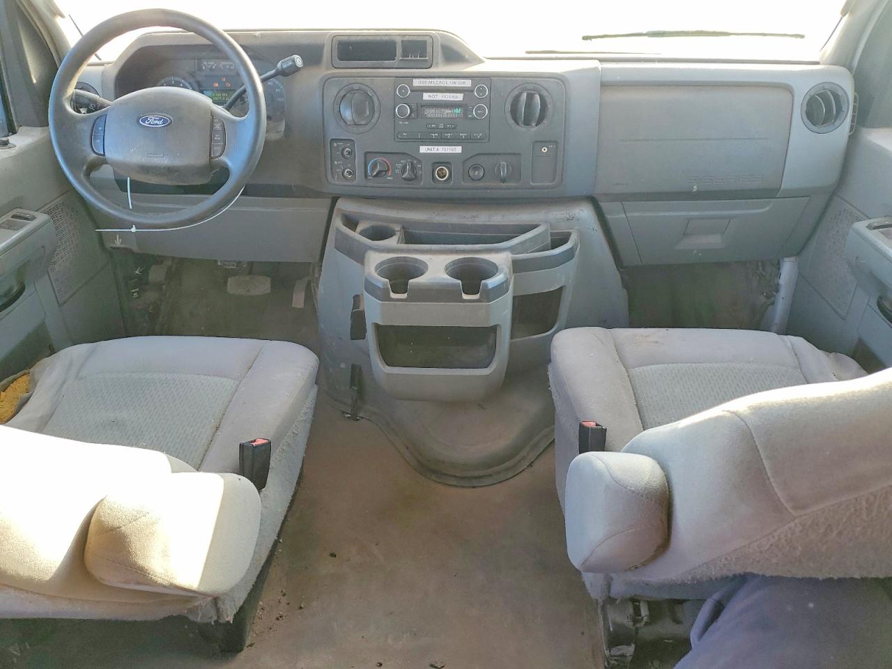 2012 Ford Econoline E350 Super Duty Wagon White vin: 1FBSS3BL0CDB12939