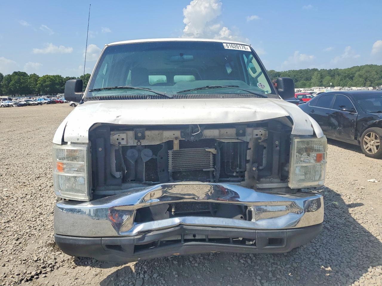 2013 Ford Econoline E350 Super Duty Wagon White vin: 1FBSS3BL0DDA76879