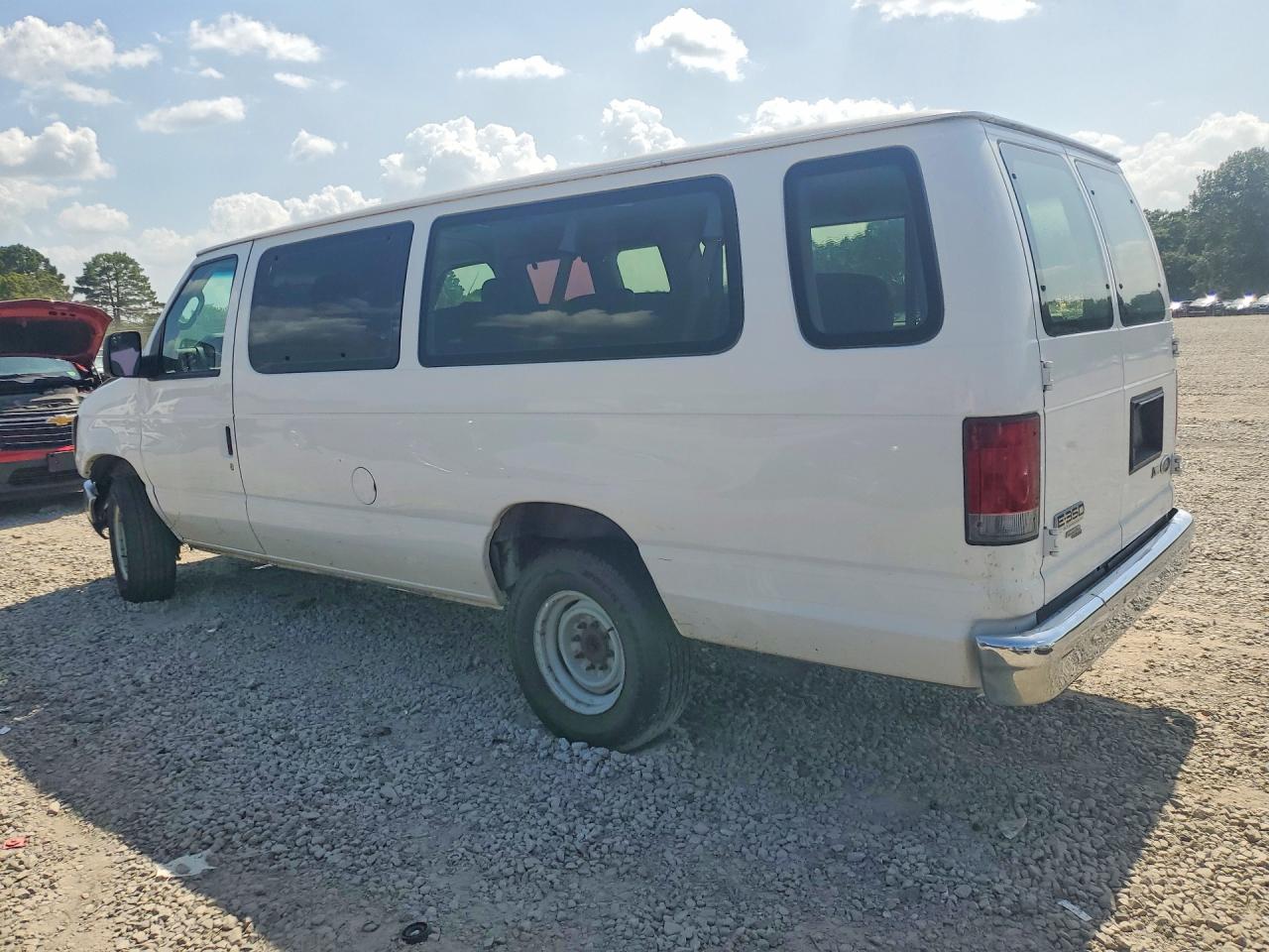 2013 Ford Econoline E350 Super Duty Wagon White vin: 1FBSS3BL0DDA76879