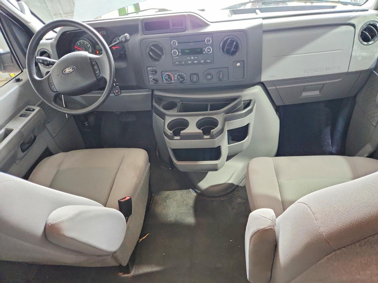 2013 Ford Econoline E350 Super Duty Wagon White vin: 1FBSS3BL0DDA94394