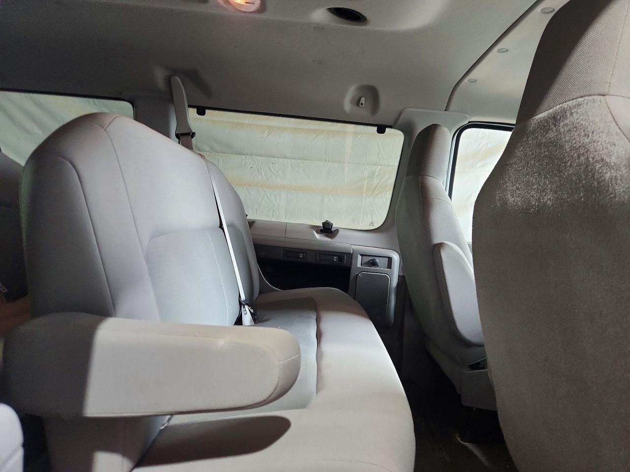 2013 Ford Econoline E350 Super Duty Wagon White vin: 1FBSS3BL0DDA94394