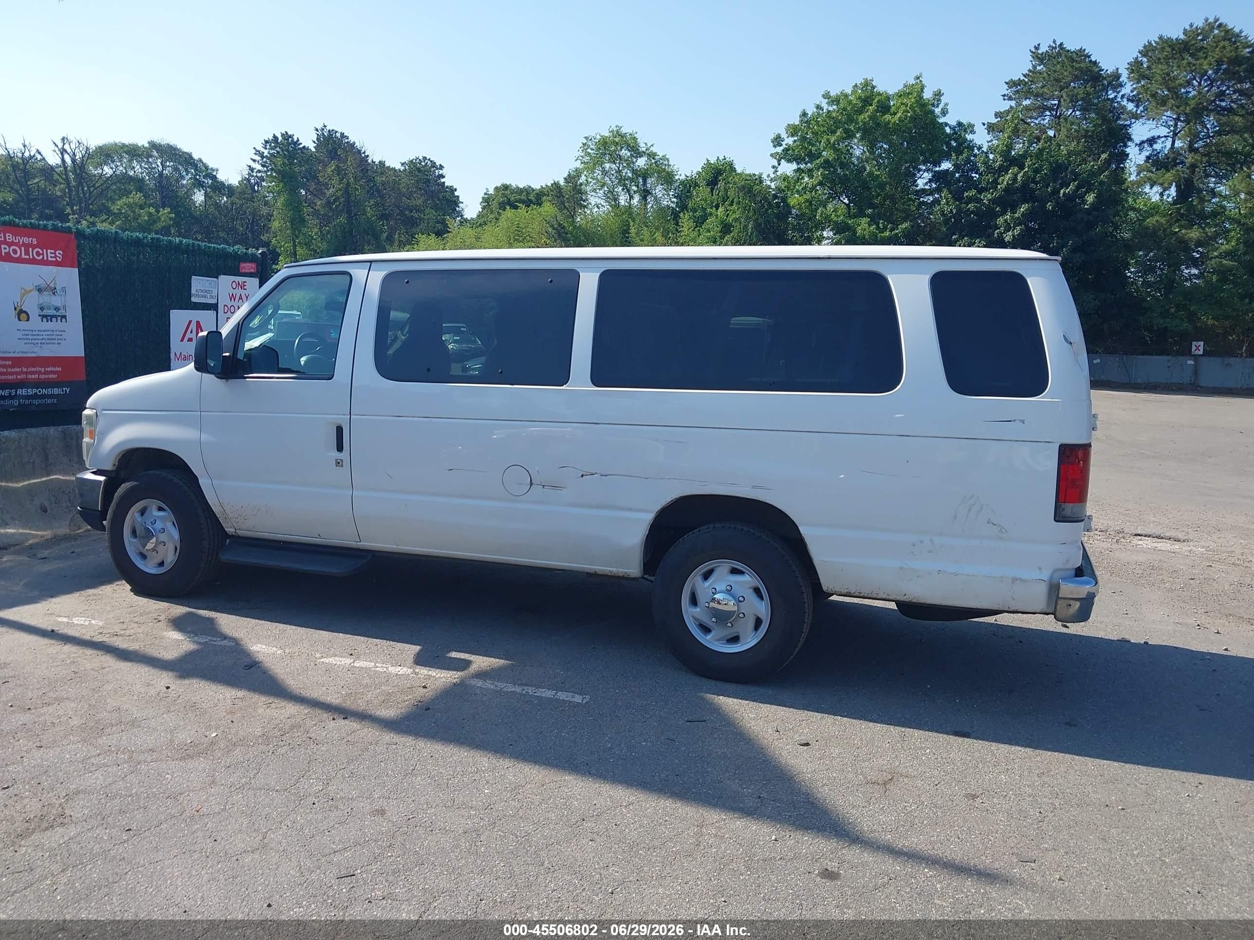 2012 Ford E-350 Super Duty Xl/xlt White vin: 1FBSS3BL2CDA93486