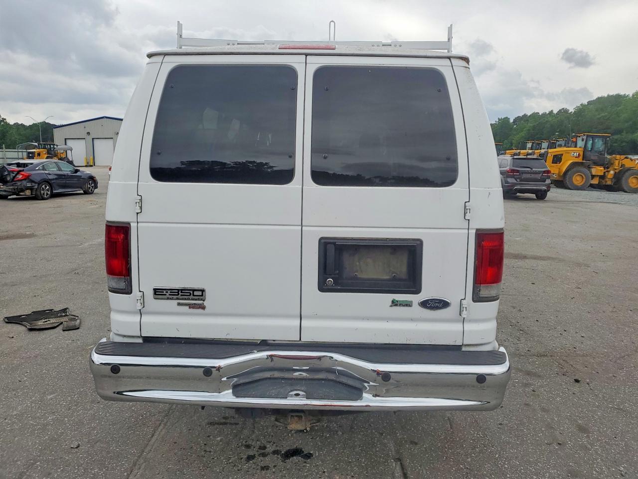 2013 Ford Econoline E350 Super Duty Wagon White vin: 1FBSS3BL2DDA94557