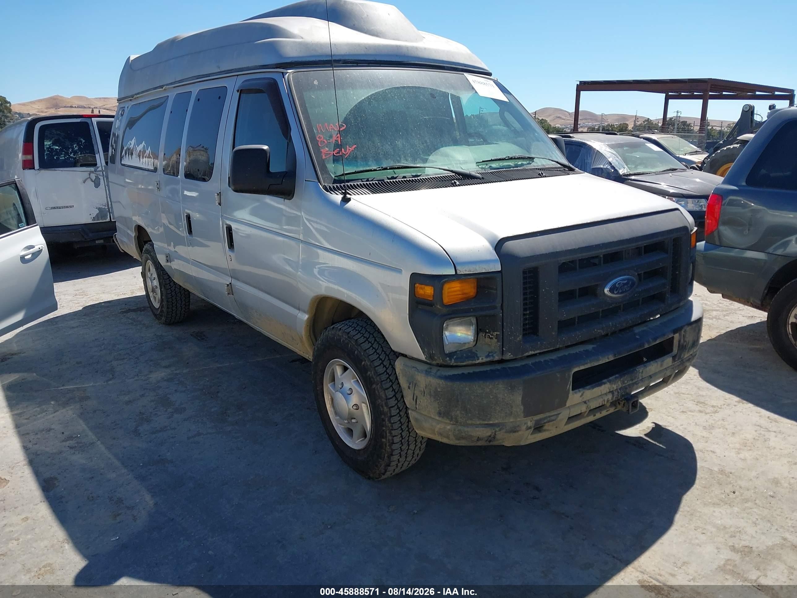 2011 Ford E-350 Super Duty Xl Gray vin: 1FBSS3BL3BDB29619