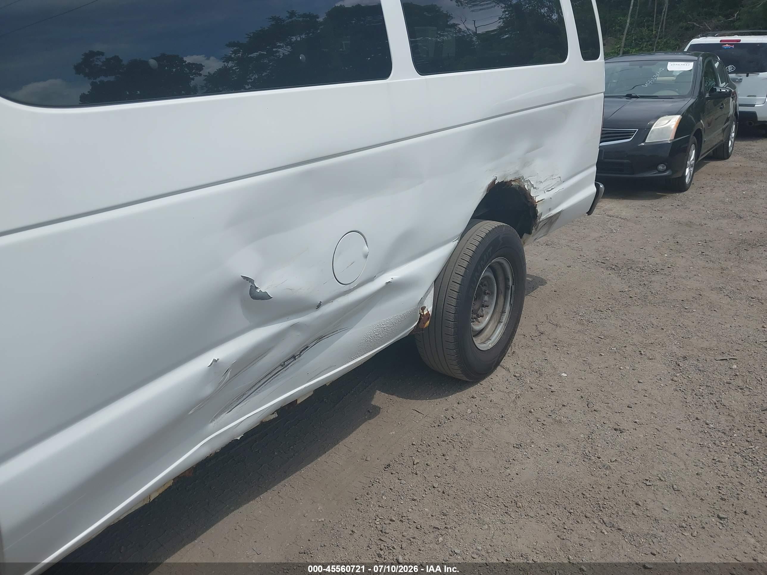 2012 Ford E-350 Super Duty Xl/xlt White vin: 1FBSS3BL3CDA89060