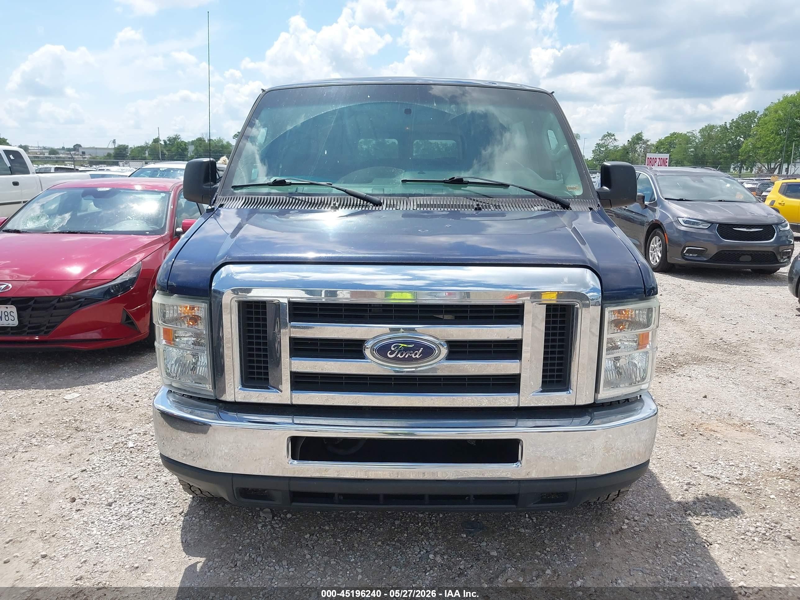2012 Ford E-350 Super Duty Xlt Синий vin: 1FBSS3BL7CDA70219