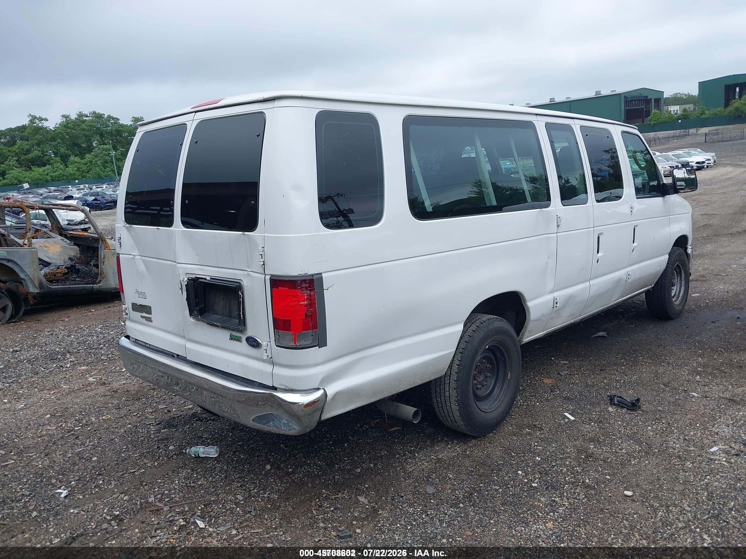 2012 Ford E-350 Super Duty Xlt White vin: 1FBSS3BL8CDA96568