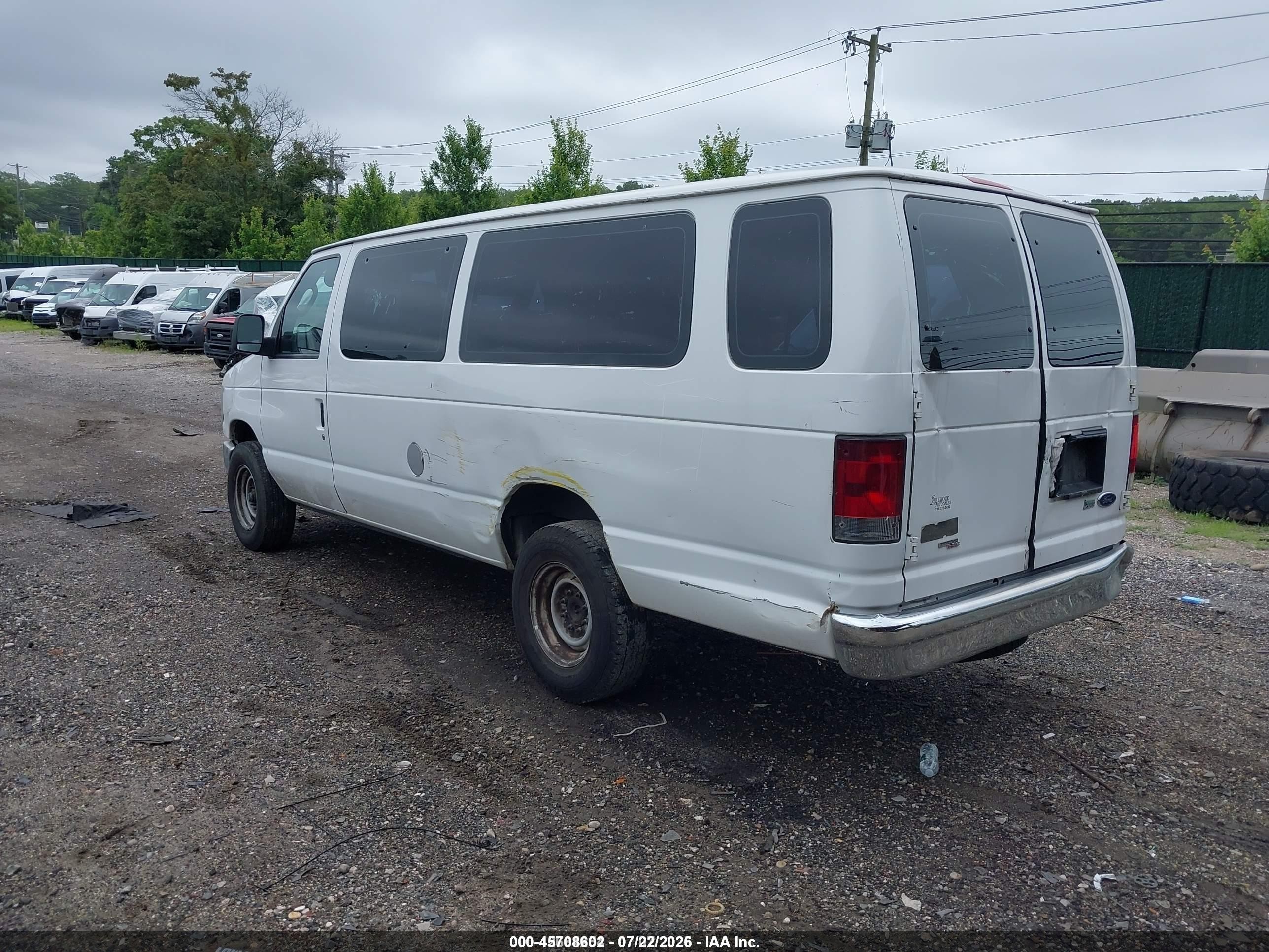 2012 Ford E-350 Super Duty Xlt White vin: 1FBSS3BL8CDA96568