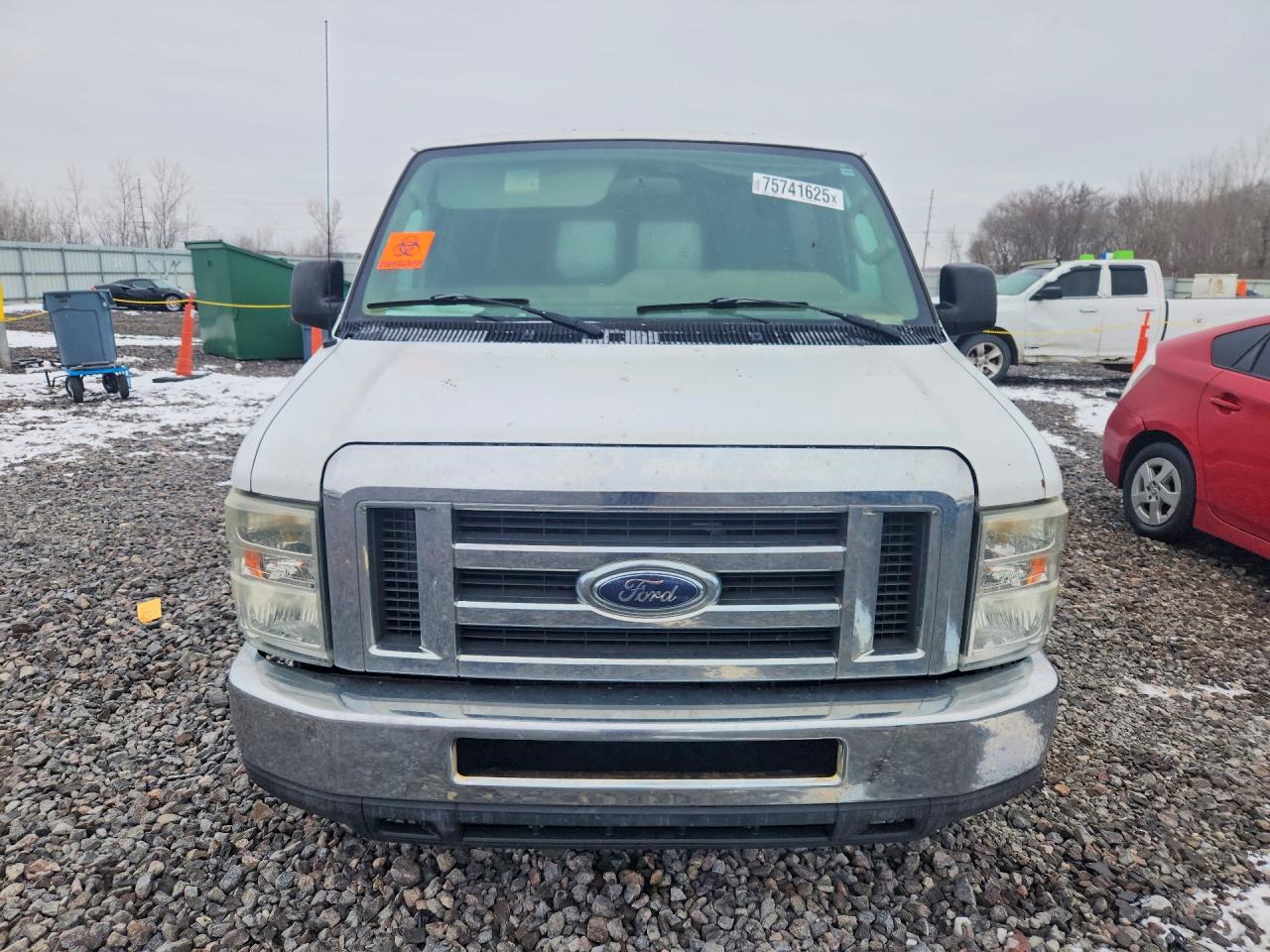 2010 Ford Econoline E350 Super Duty Wagon White vin: 1FBSS3BL9ADA73037