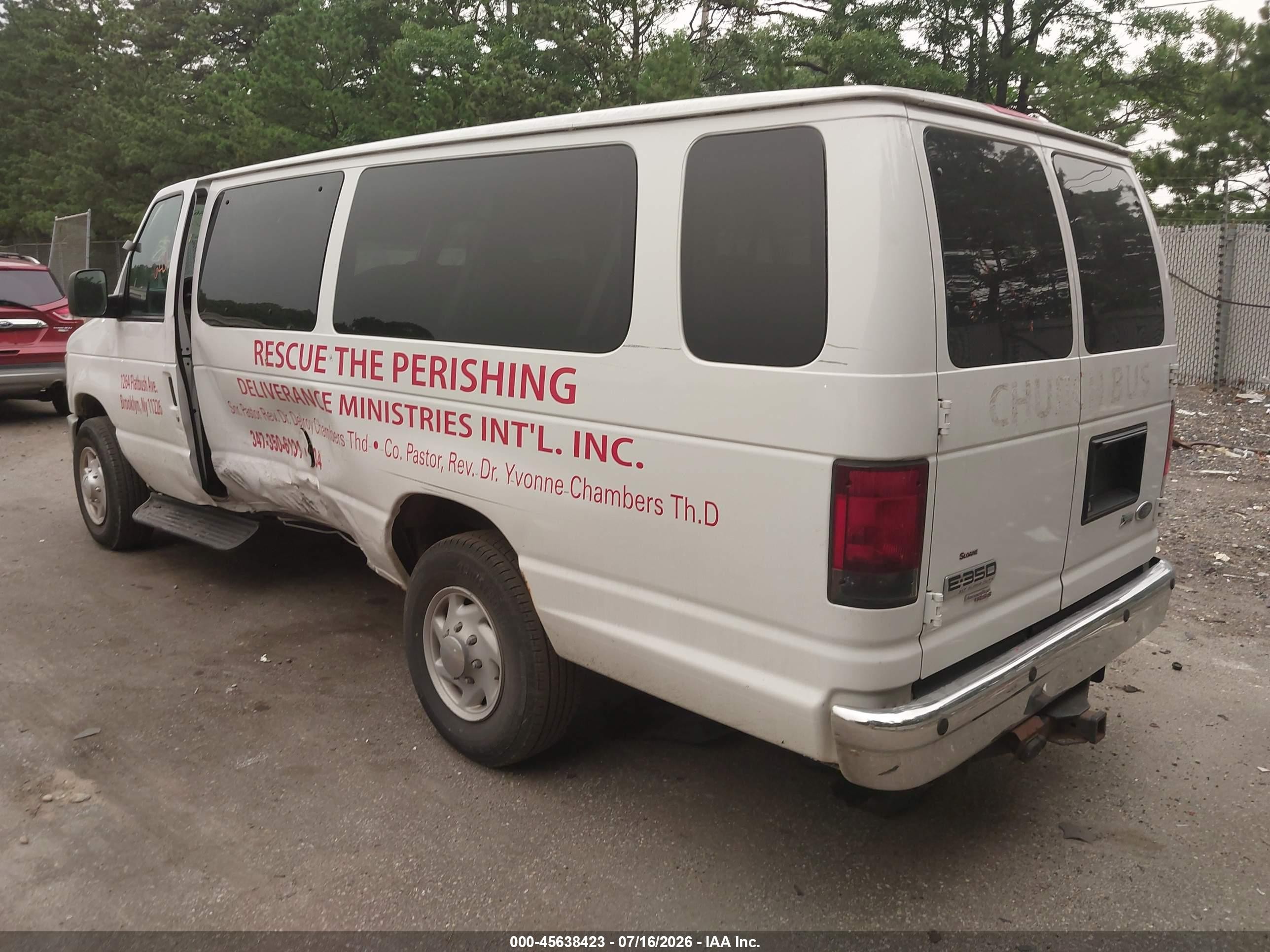 2011 Ford E-350 Super Duty Xlt Белый vin: 1FBSS3BL9BDB20147