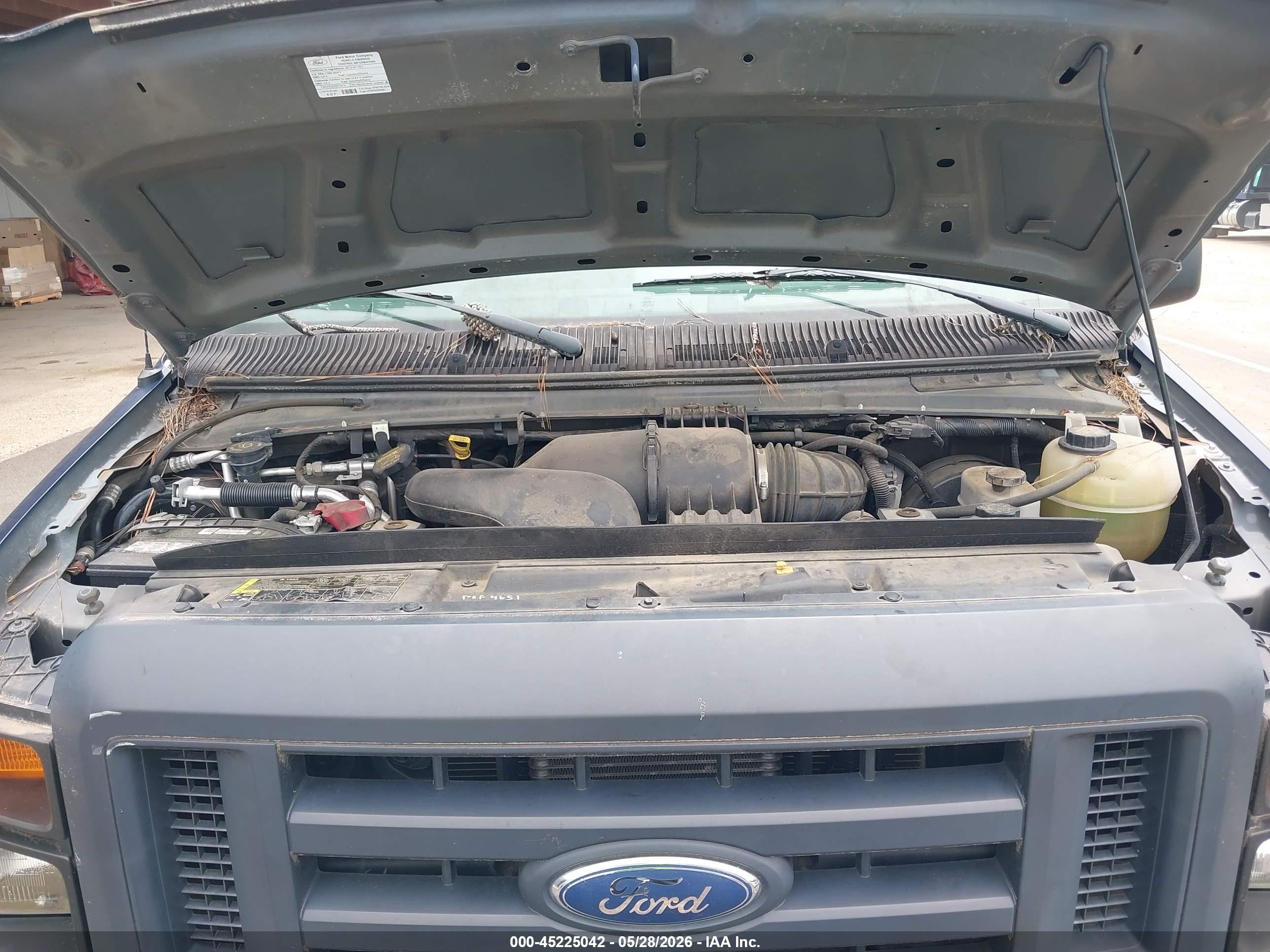 2013 Ford E-350 Super Duty Xl Blue vin: 1FBSS3BL9DDA10766