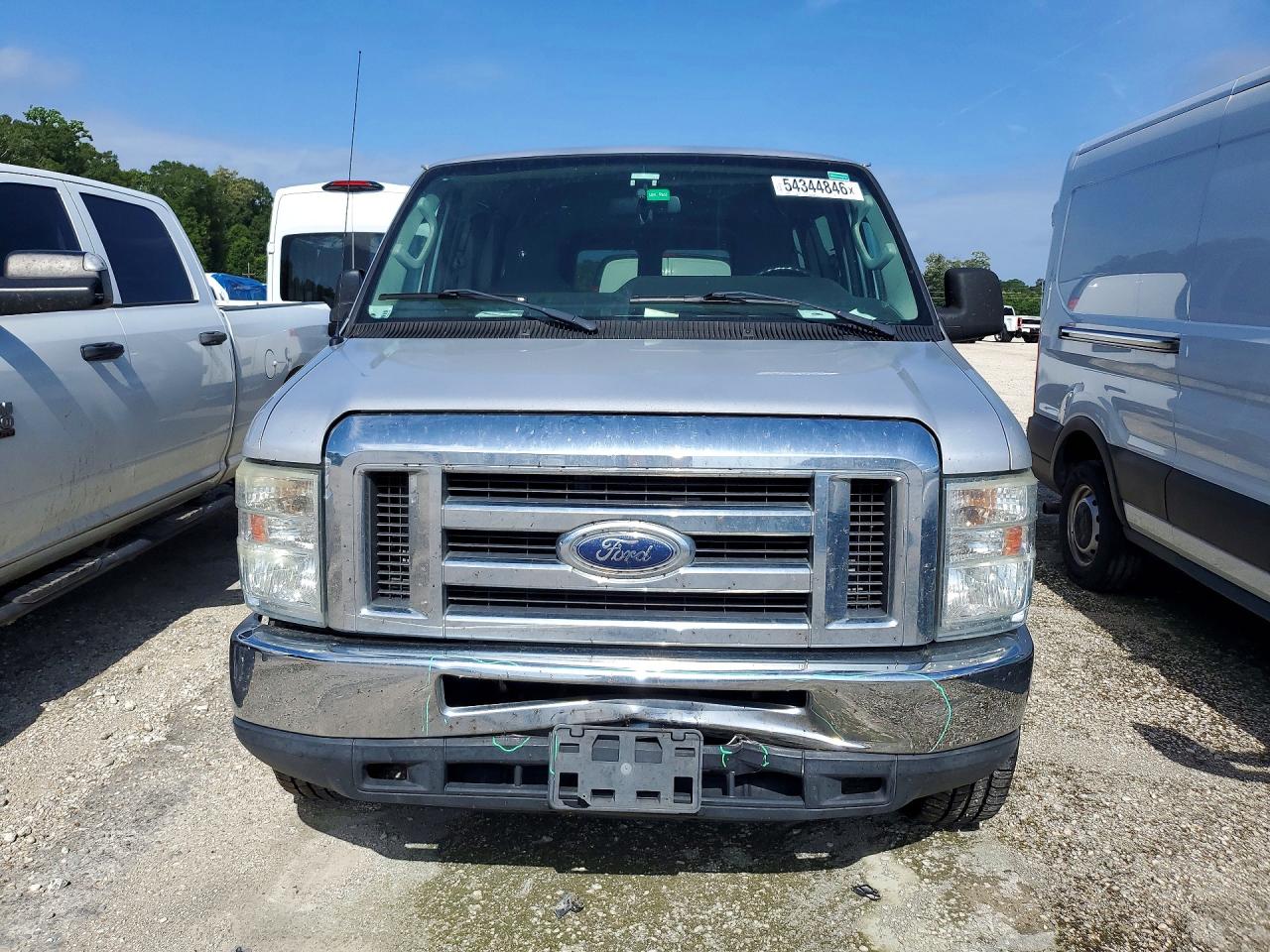 2014 Ford Econoline E350 Super Duty Wagon Beige vin: 1FBSS3BLXEDA11278