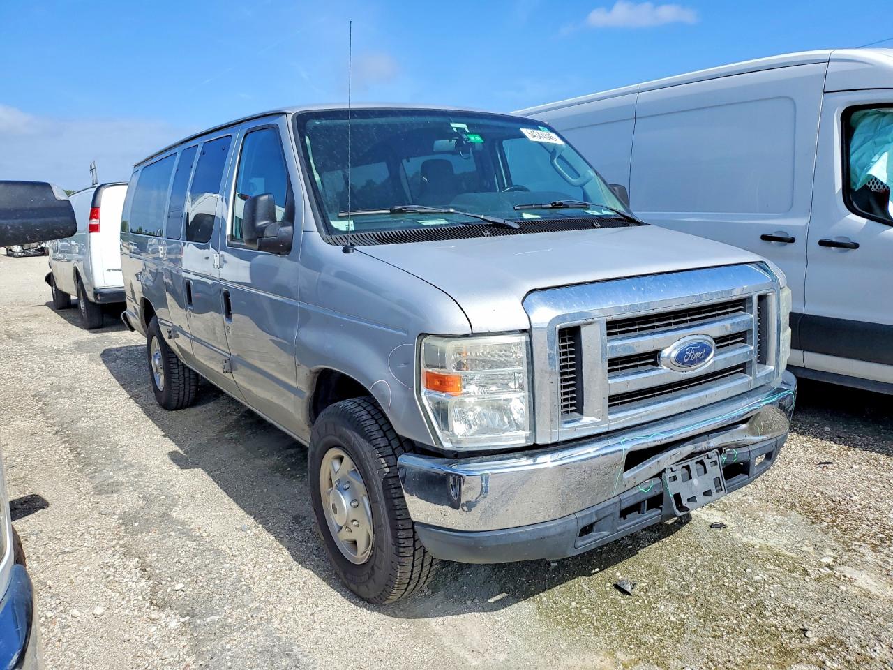 2014 Ford Econoline E350 Super Duty Wagon Beige vin: 1FBSS3BLXEDA11278
