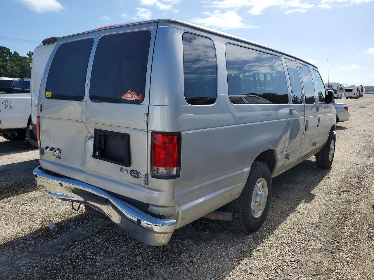 2014 Ford Econoline E350 Super Duty Wagon Beige vin: 1FBSS3BLXEDA11278