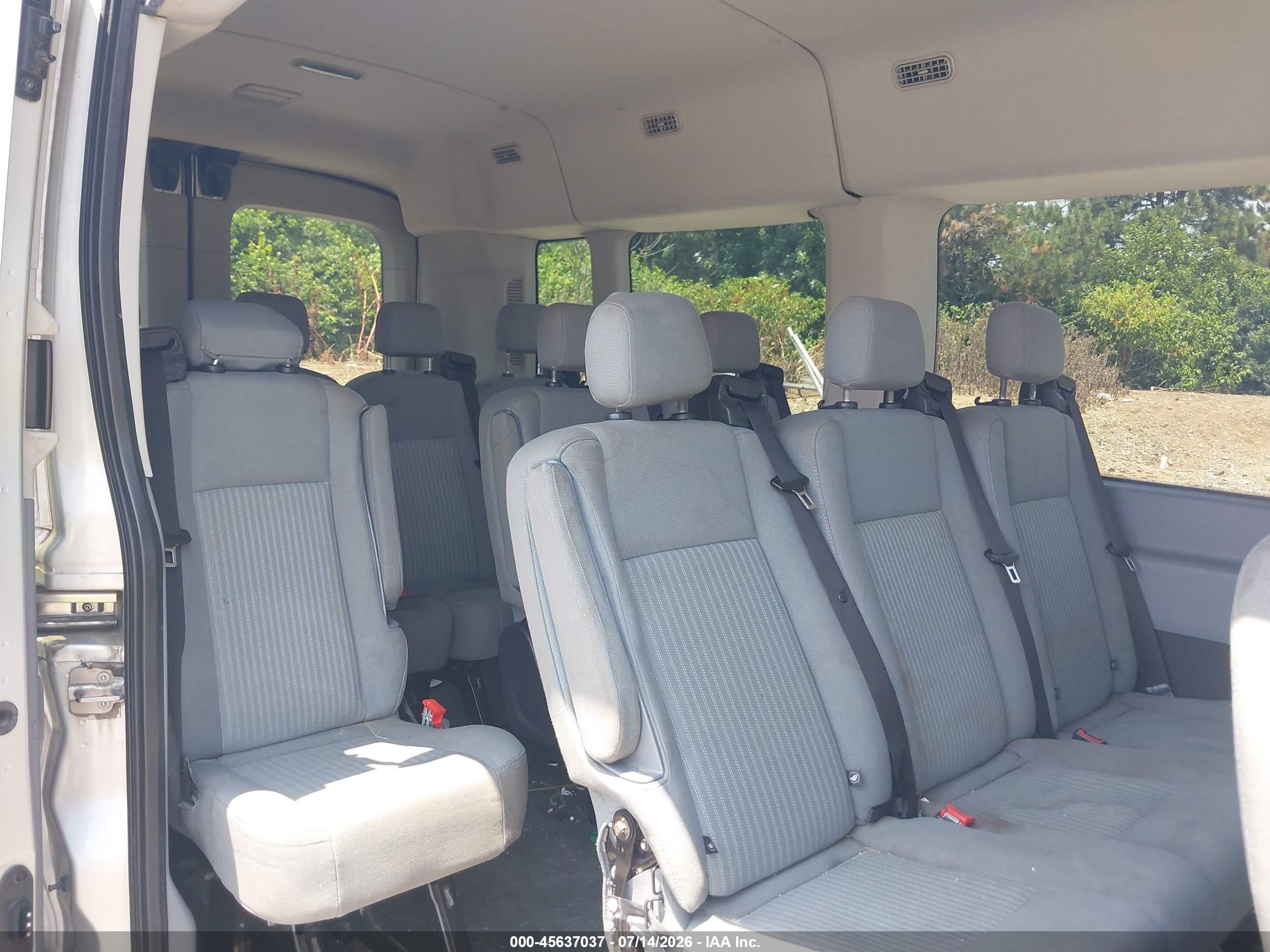 2015 Ford Transit-350 Xlt Silver vin: 1FBZX2CG0FKA95345