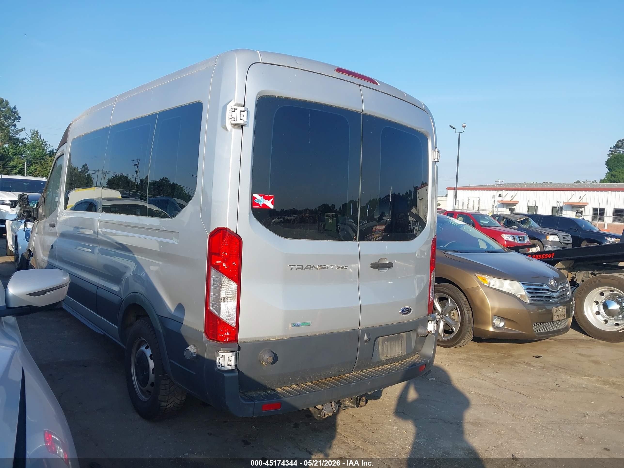 2015 Ford Transit-350 Xl Silver vin: 1FBZX2CG7FKB30897