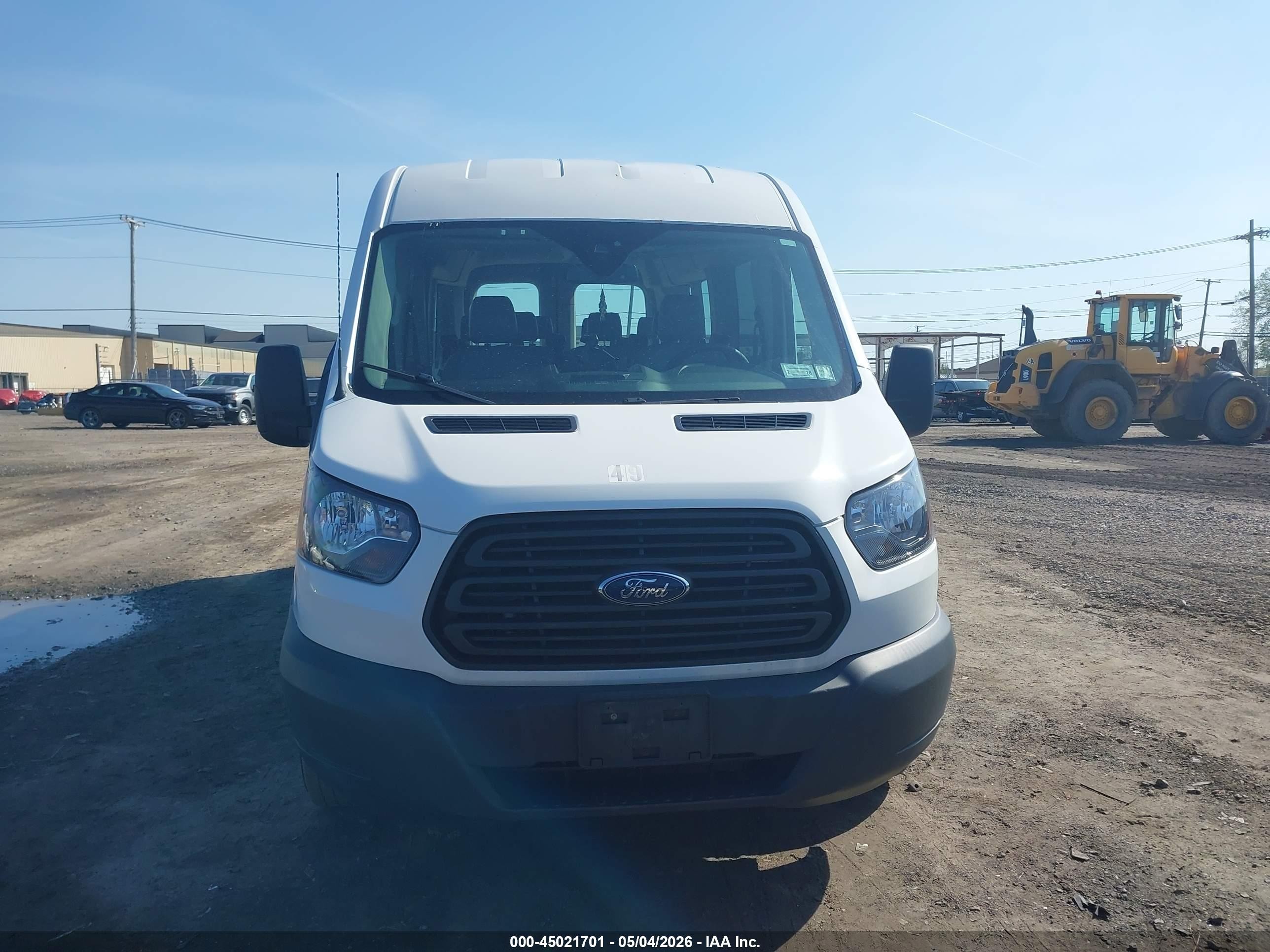 2018 Ford Transit-350 Xl White vin: 1FBZX2CM1JKA52910