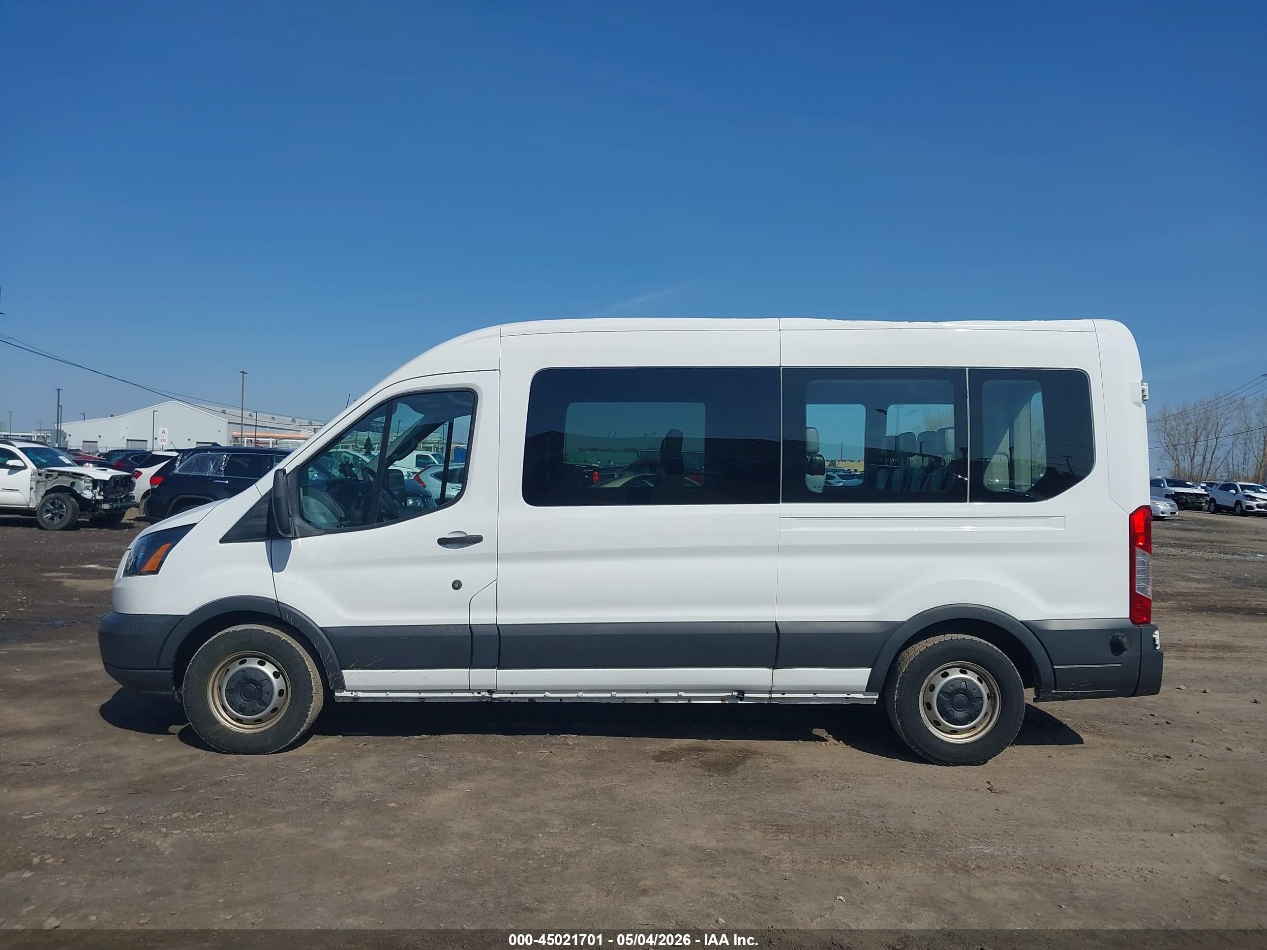 2018 Ford Transit-350 Xl White vin: 1FBZX2CM1JKA52910
