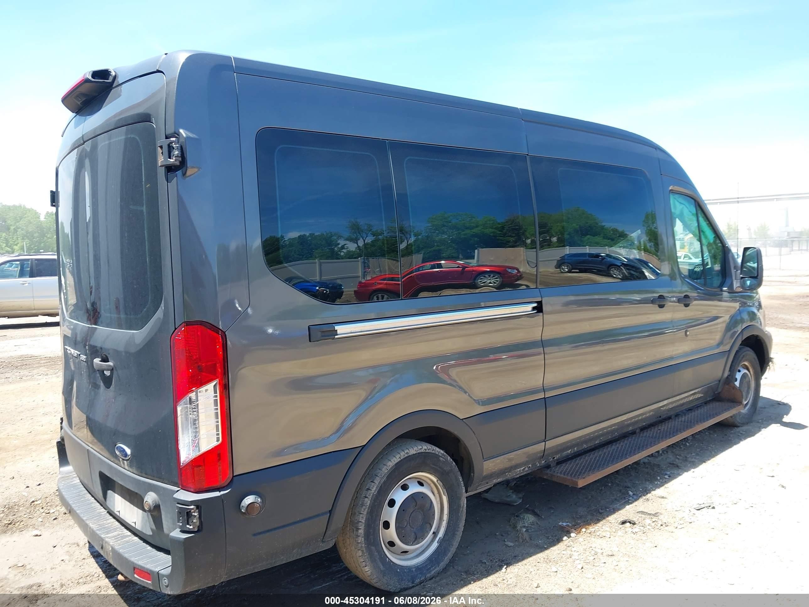 2019 Ford Transit-350 Xl Gray vin: 1FBZX2CM5KKA46450
