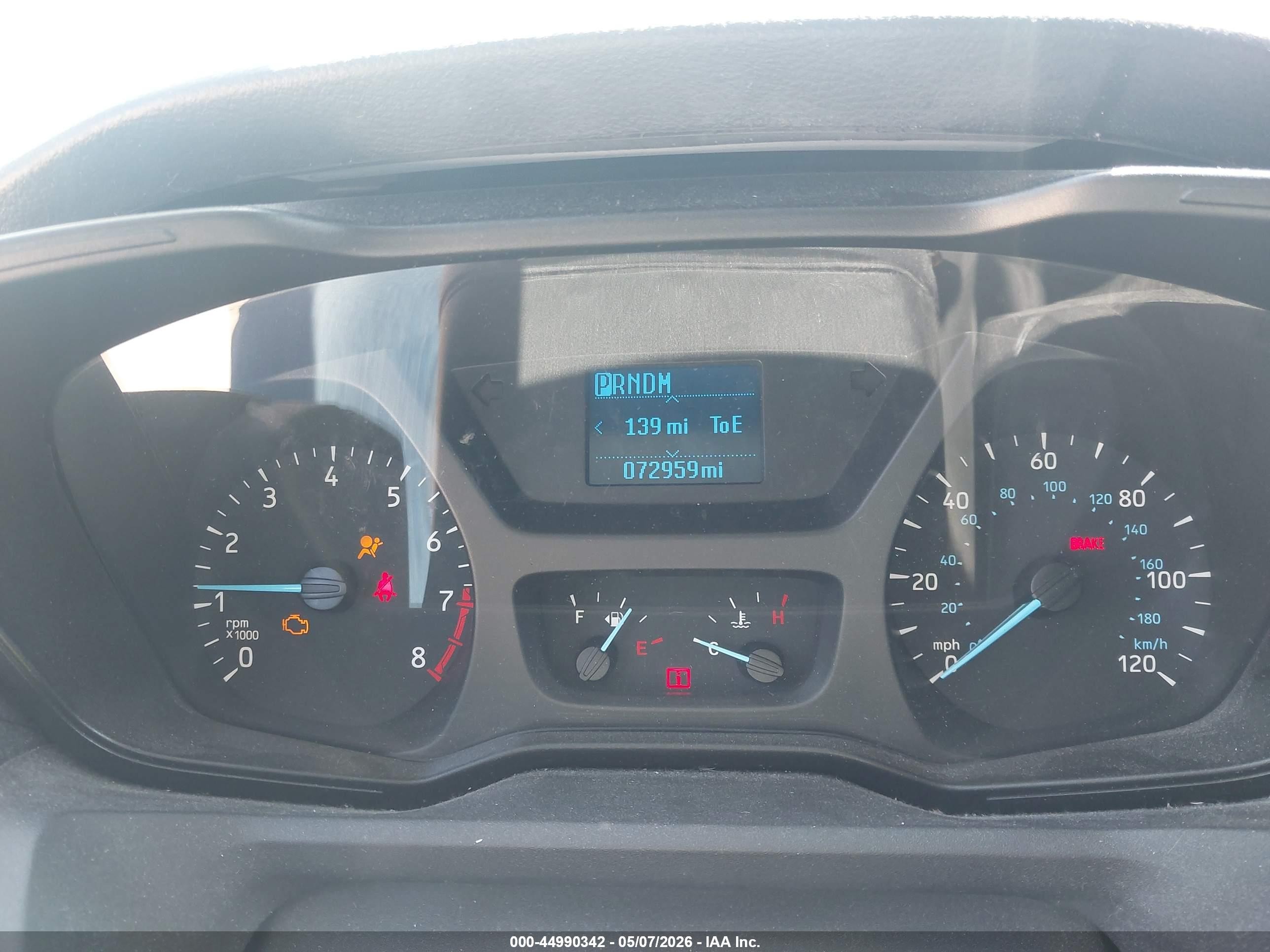2015 Ford Transit-350 Xlt White vin: 1FBZX2XM2FKB00299