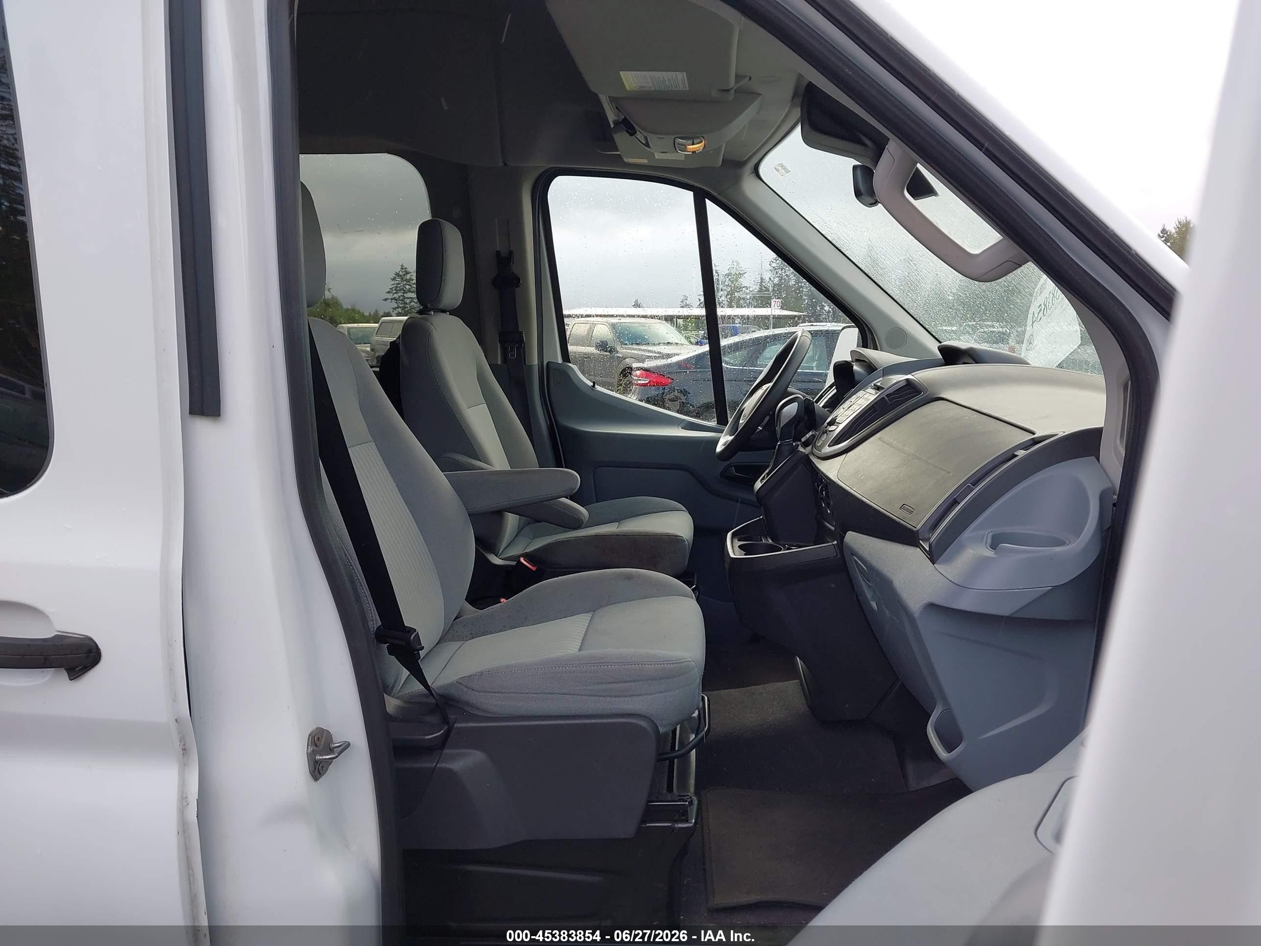 2015 Ford Transit-350 Xlt White vin: 1FBZX2XM5FKB13757