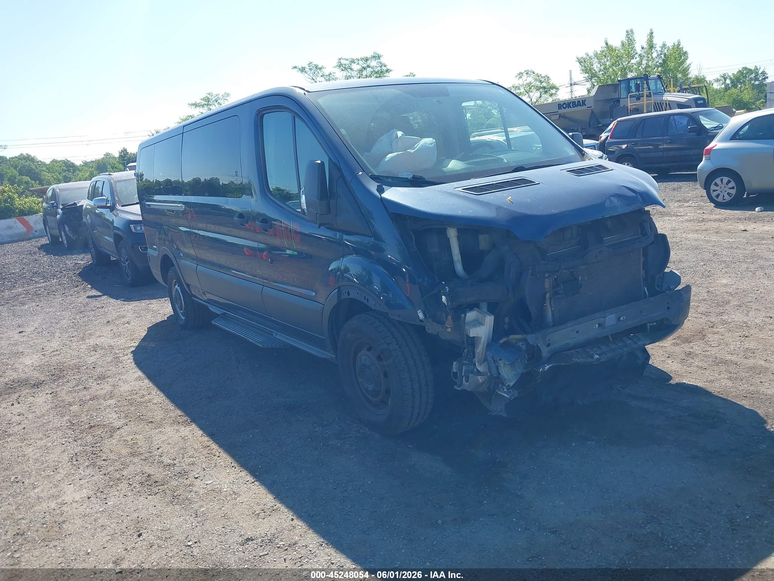 2015 Ford Transit-350 Xl Синий vin: 1FBZX2YM2FKA98116