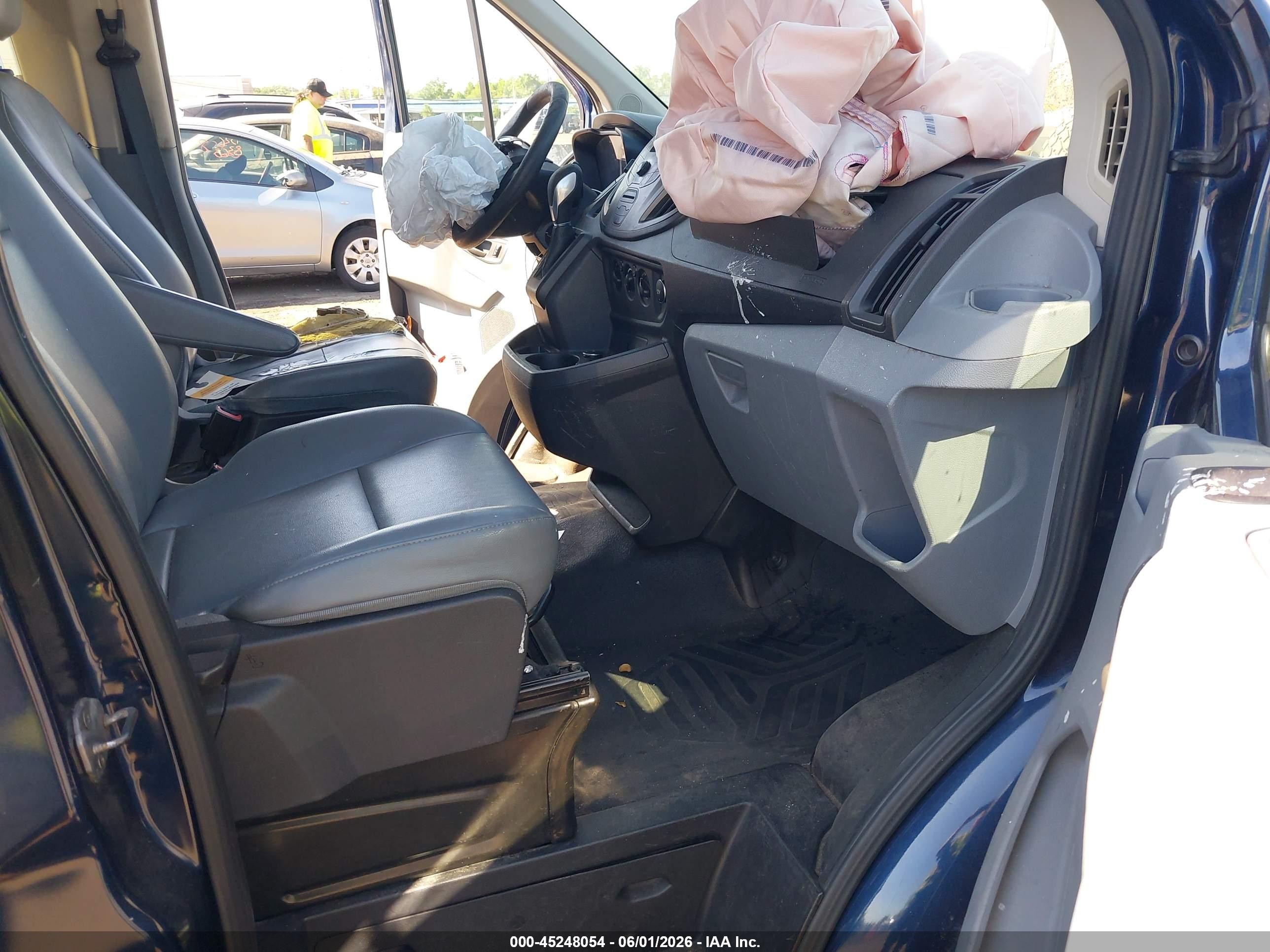 2015 Ford Transit-350 Xl Blue vin: 1FBZX2YM2FKA98116