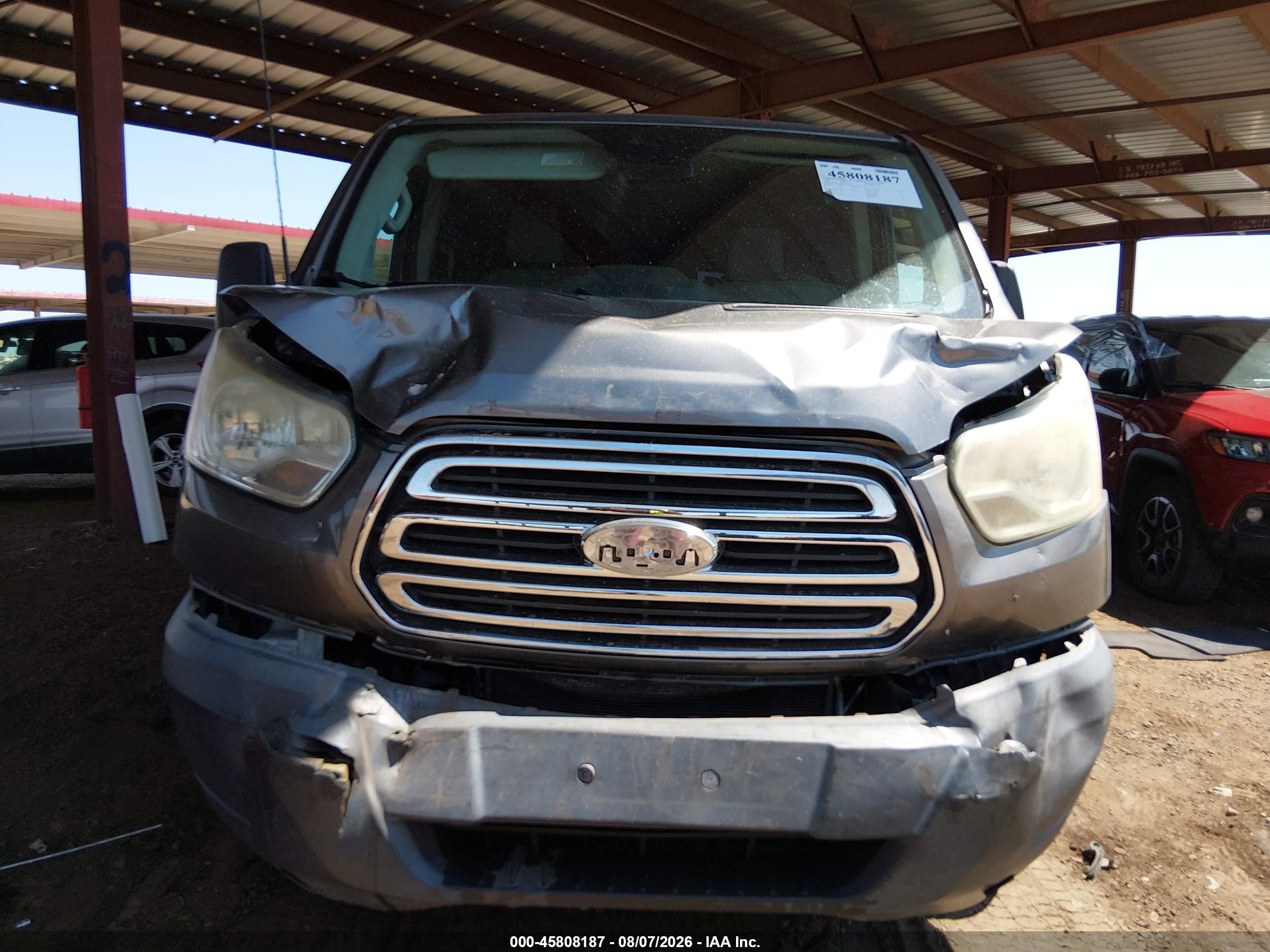 2015 Ford Transit-350 Xlt Серый vin: 1FBZX2YM5FKA50416