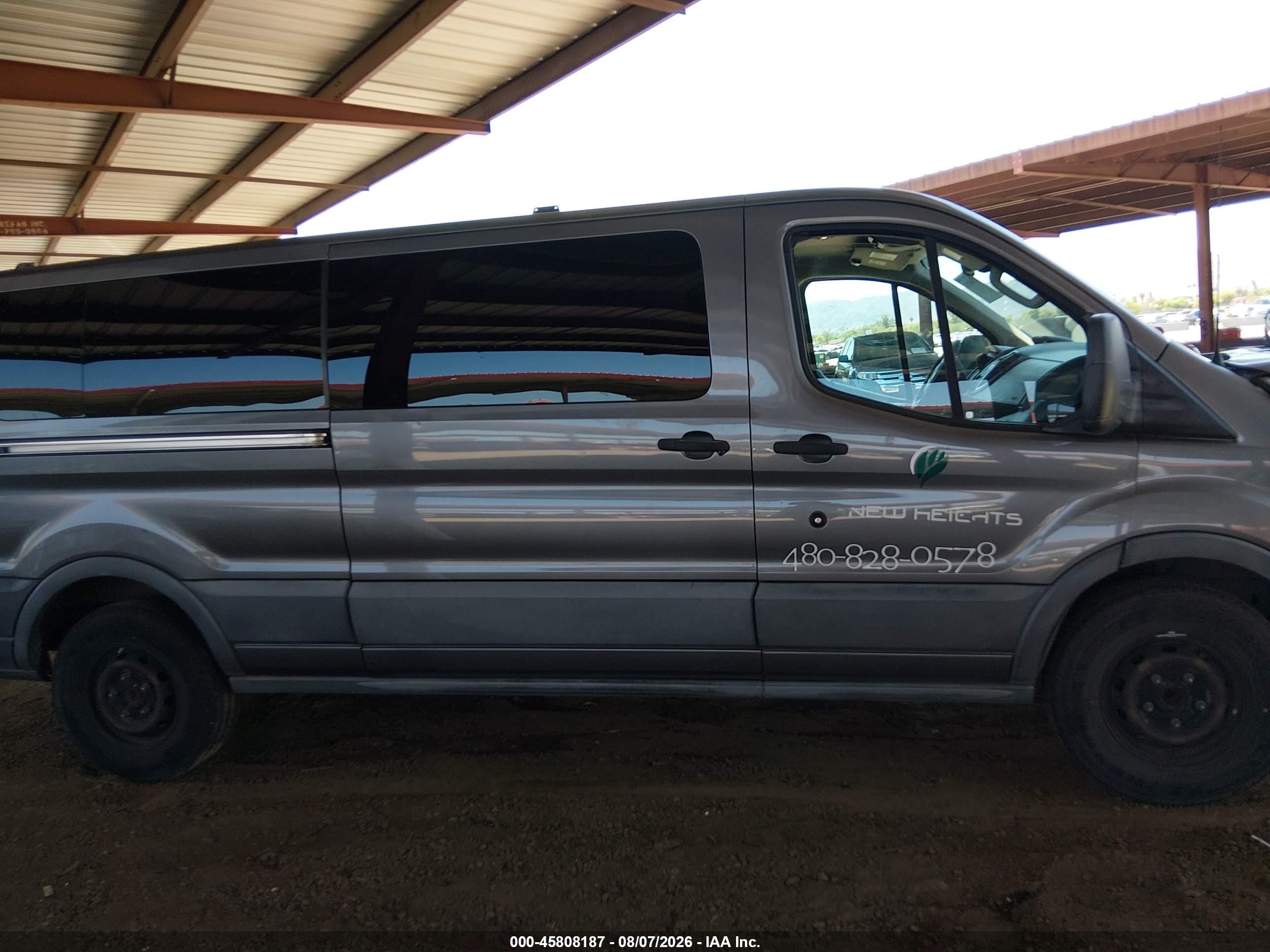 2015 Ford Transit-350 Xlt Серый vin: 1FBZX2YM5FKA50416