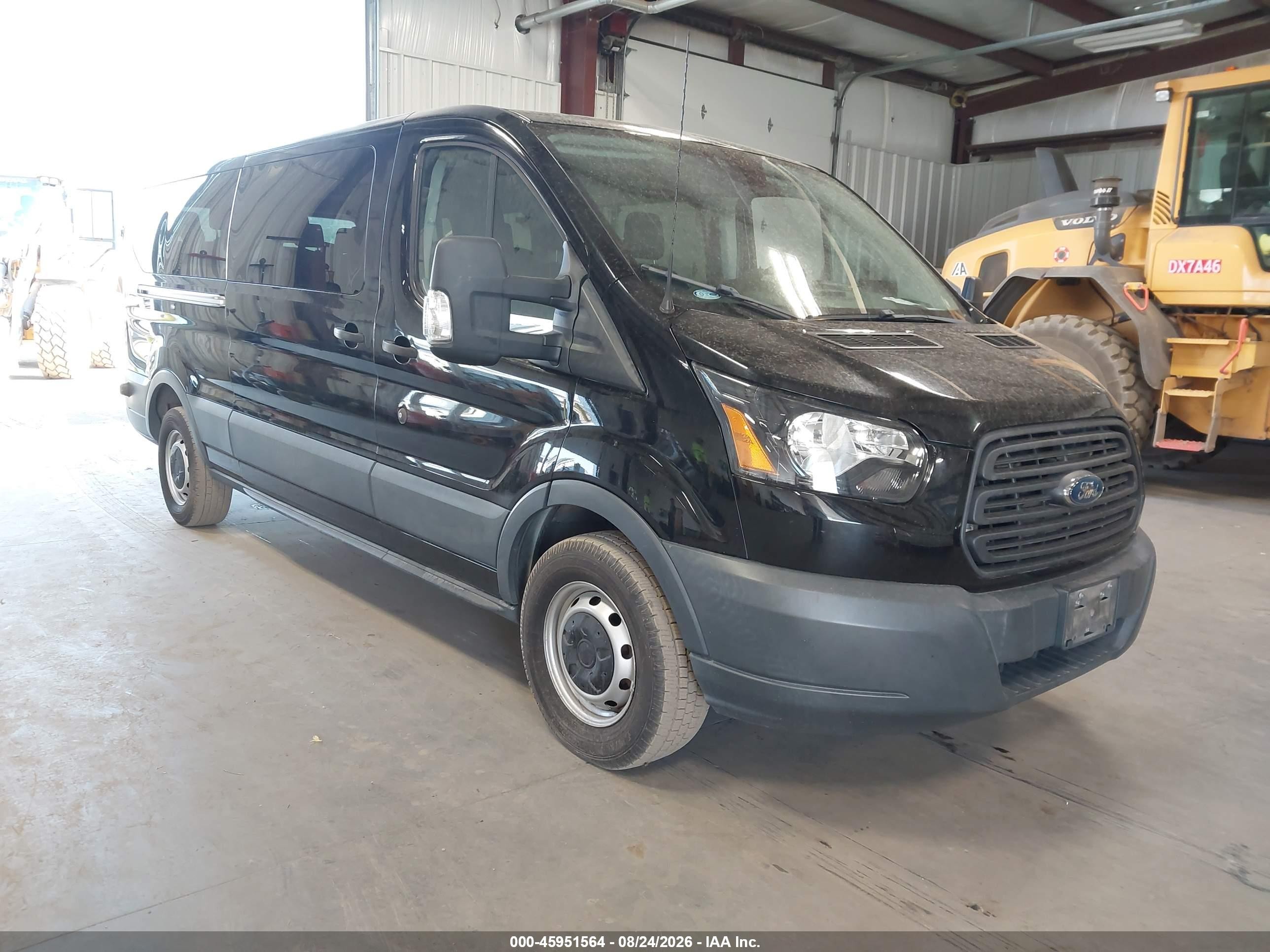 2018 Ford Transit-350 Xl Black vin: 1FBZX2YM7JKA75536