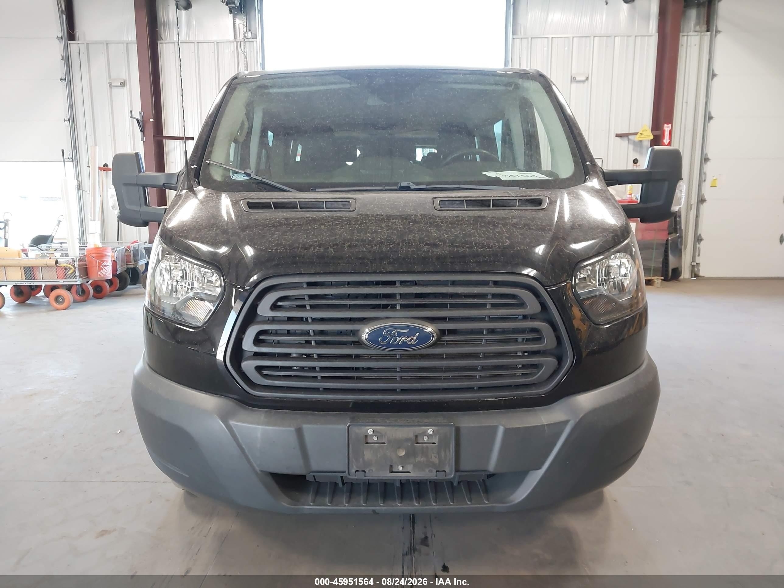2018 Ford Transit-350 Xl Black vin: 1FBZX2YM7JKA75536
