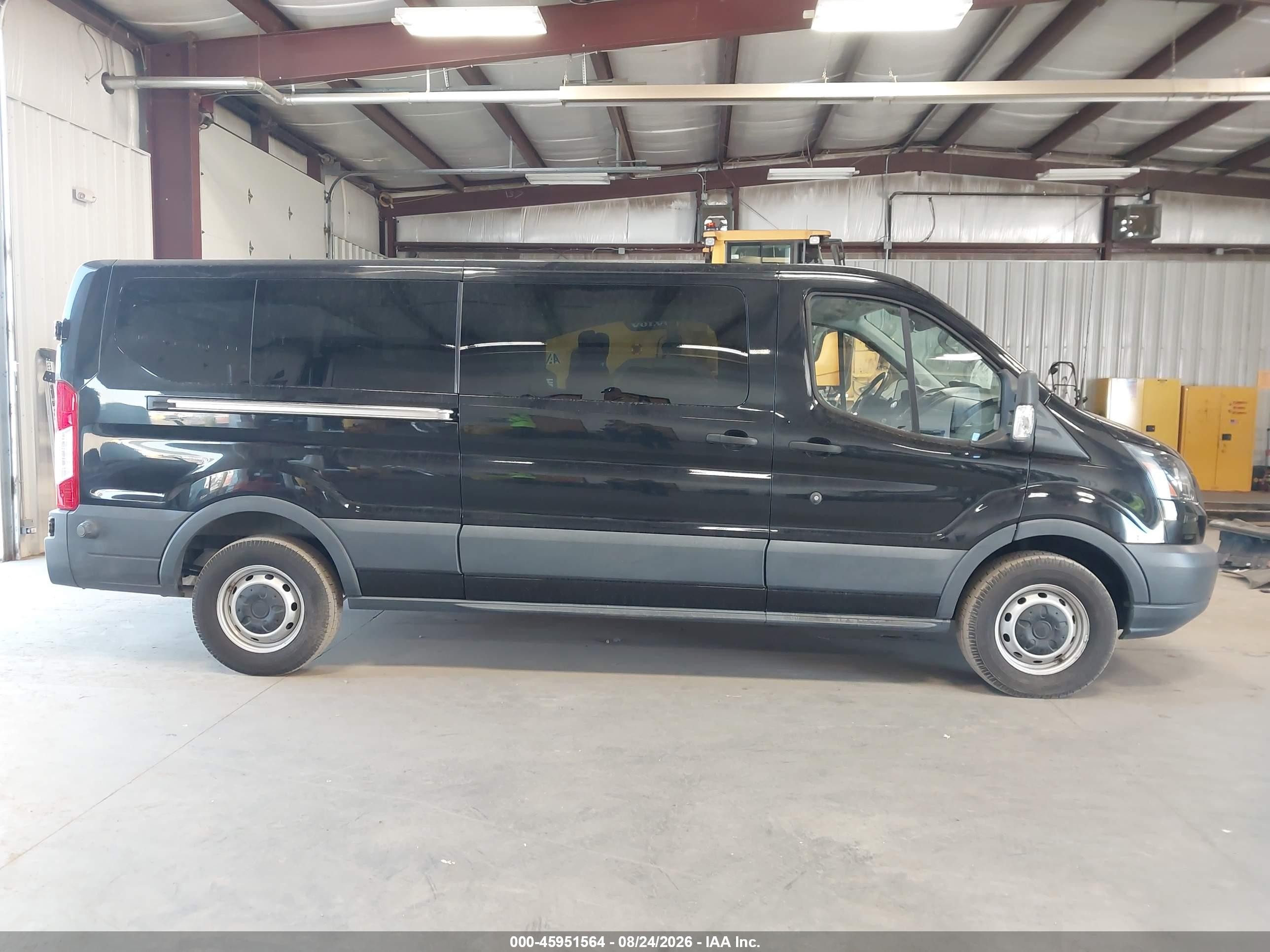 2018 Ford Transit-350 Xl Black vin: 1FBZX2YM7JKA75536