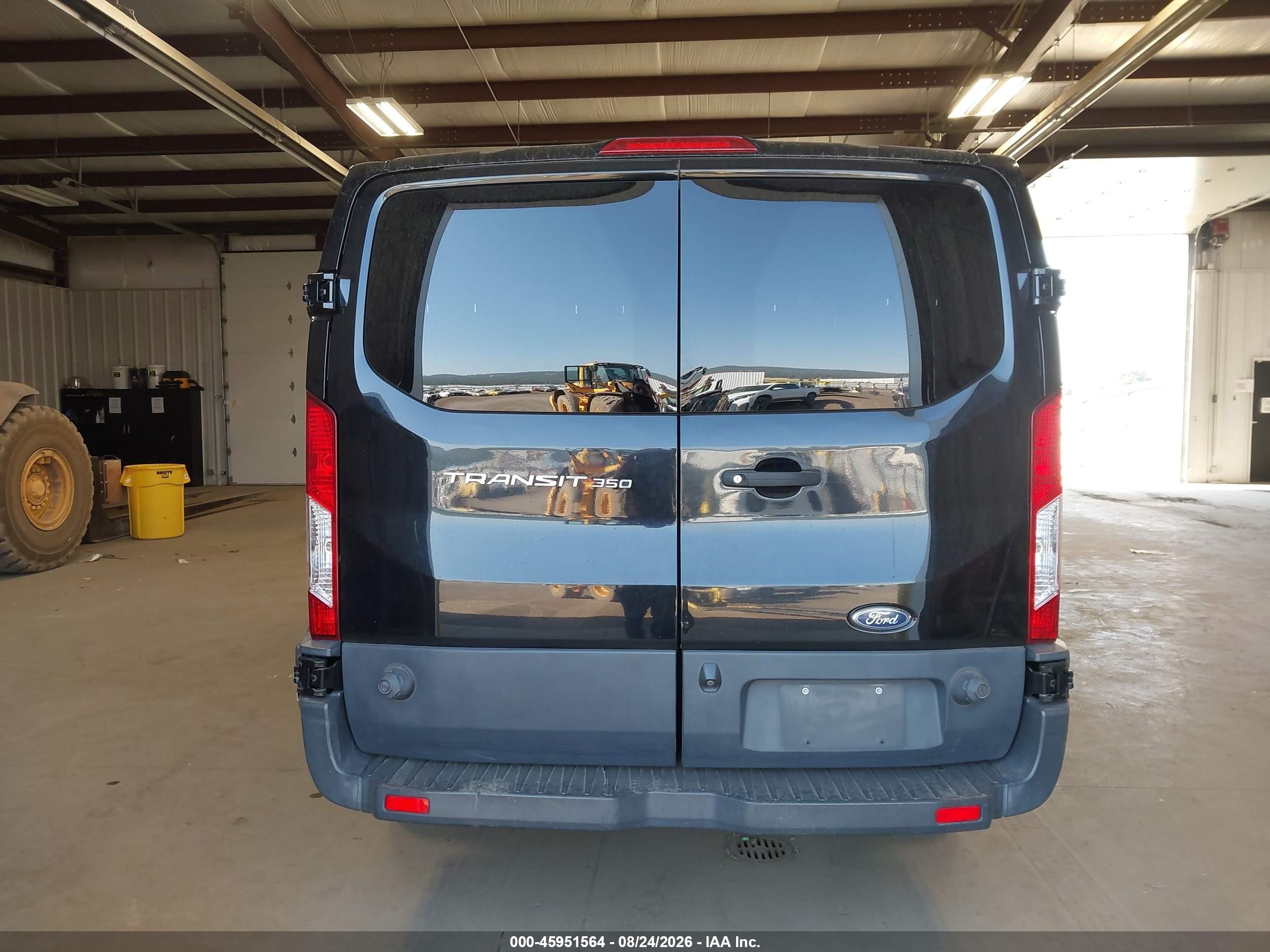 2018 Ford Transit-350 Xl Black vin: 1FBZX2YM7JKA75536