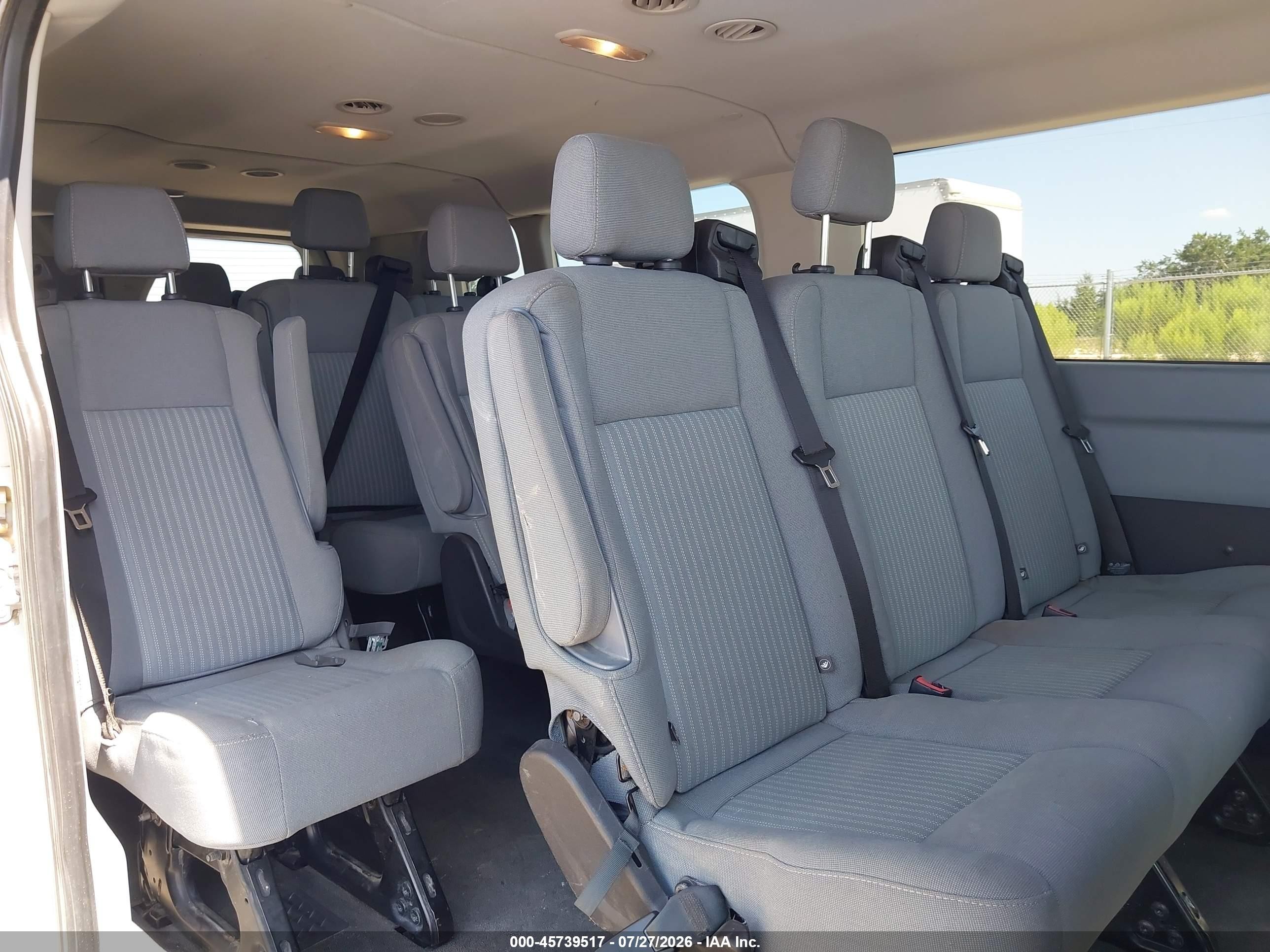2015 Ford Transit-350 Xlt White vin: 1FBZX2YM8FKB01570