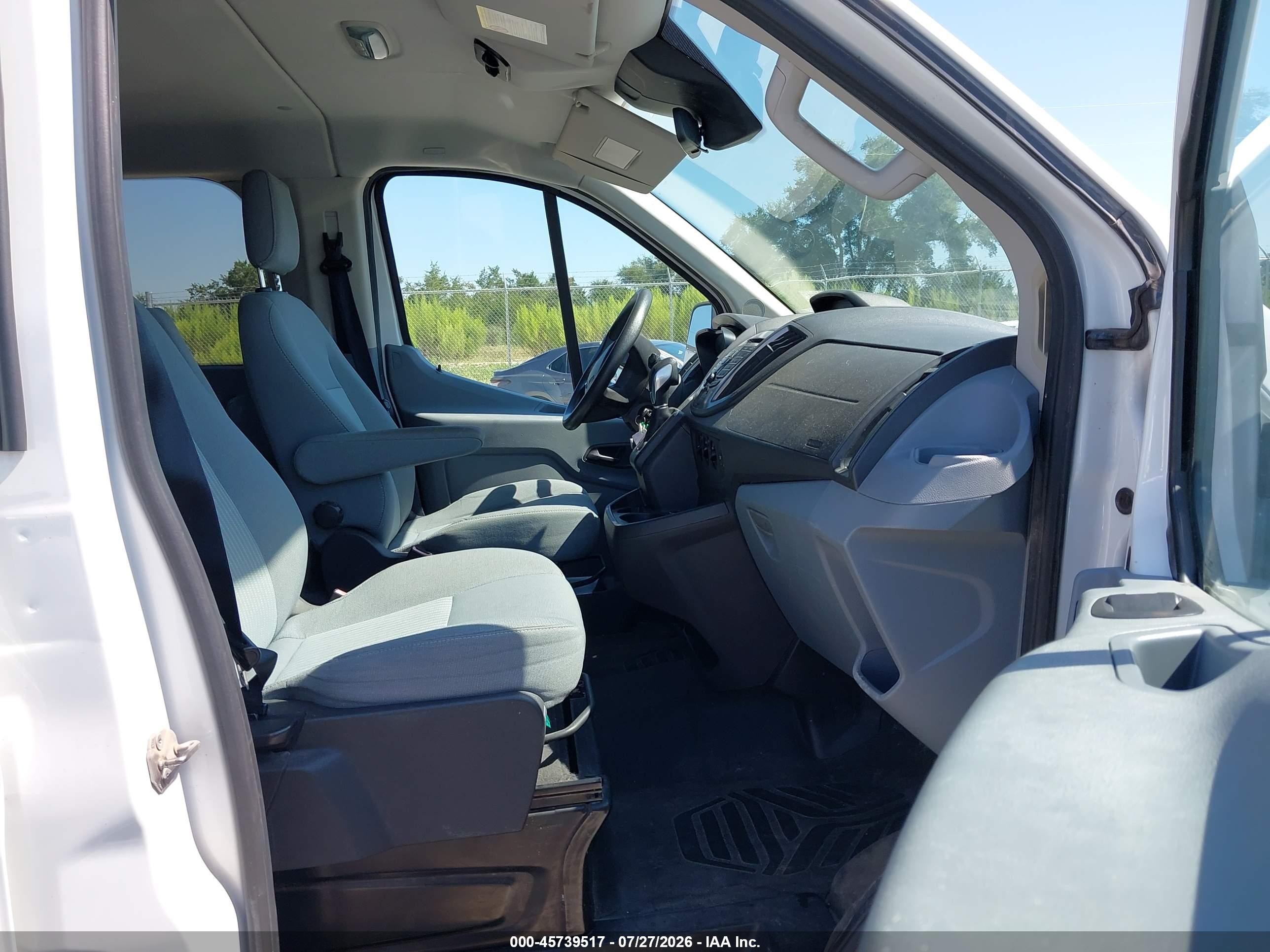 2015 Ford Transit-350 Xlt White vin: 1FBZX2YM8FKB01570
