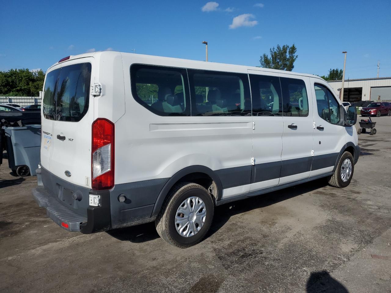 2015 Ford Transit T-350 White vin: 1FBZX2ZM0FKA20903
