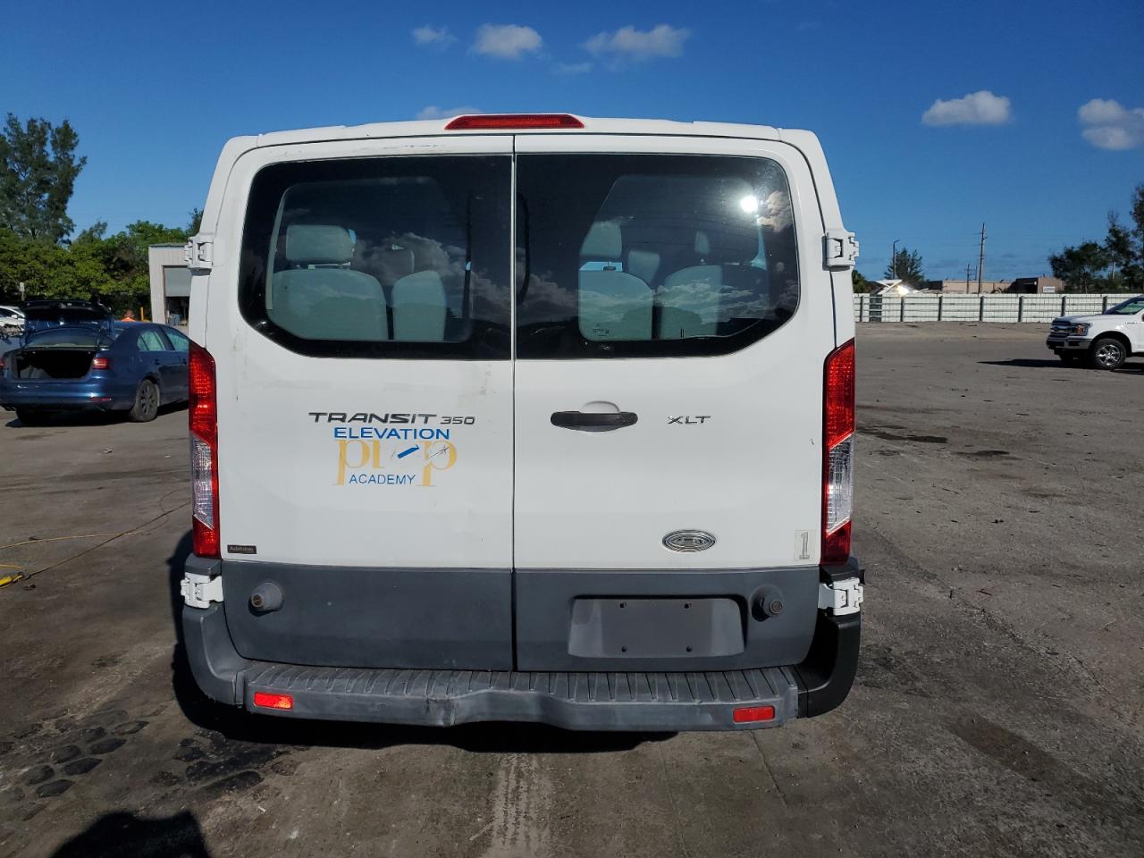 2015 Ford Transit T-350 White vin: 1FBZX2ZM0FKA20903